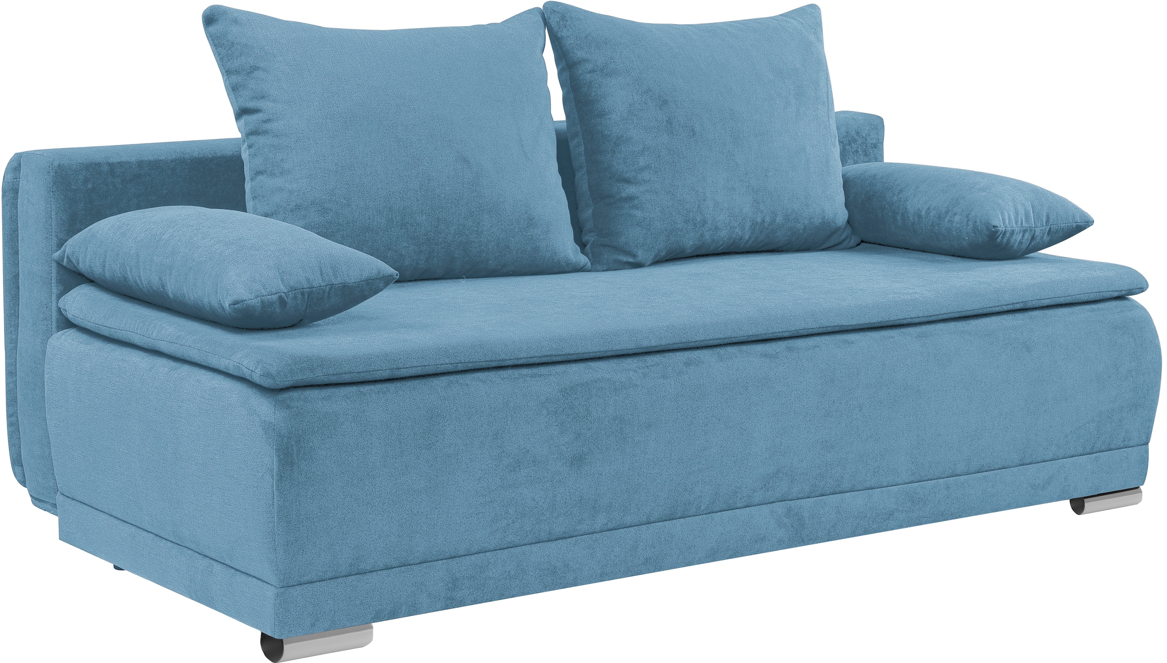 WERK2 Schlafsofa »Biggi«, 2-Sitzer Schlafcouch mit Bettkasten