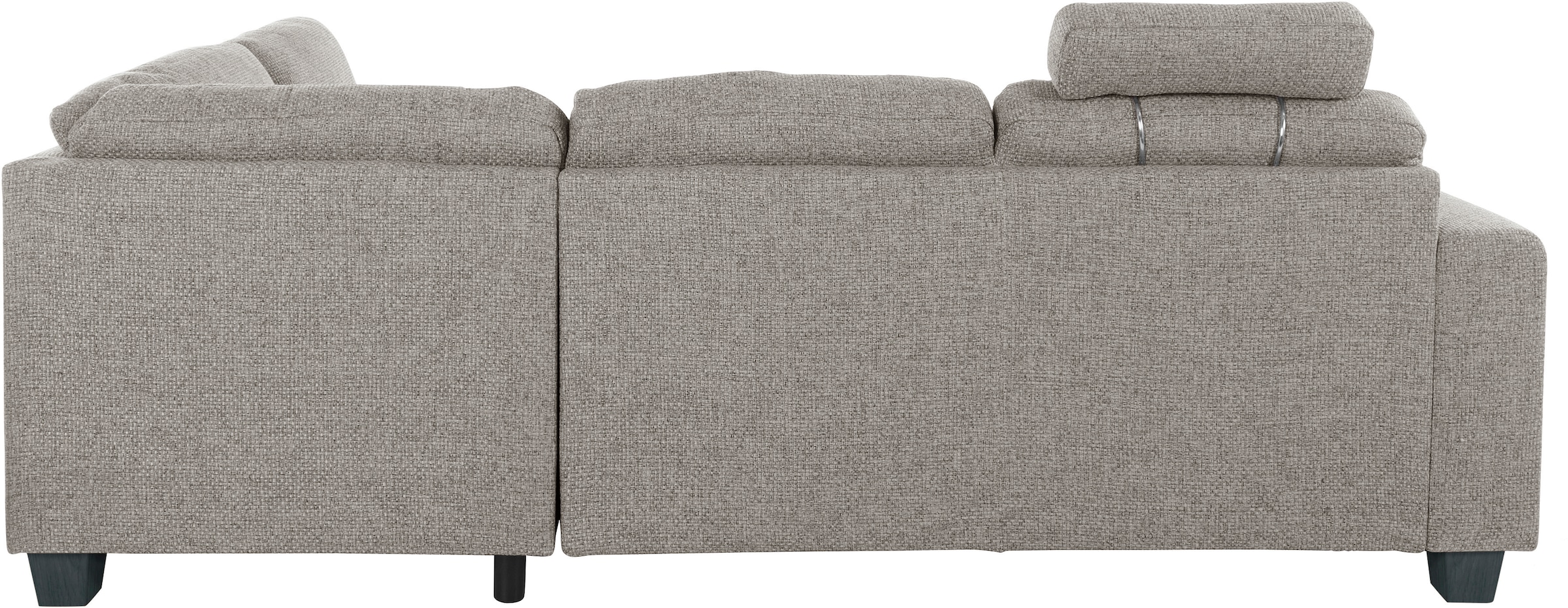 TRENDMANUFAKTUR Ecksofa »Chamber, zeitlos & elegant, bequem, L-Form«, inklusive einer Kopfstütze, wahlweise mit Schlaffunktion