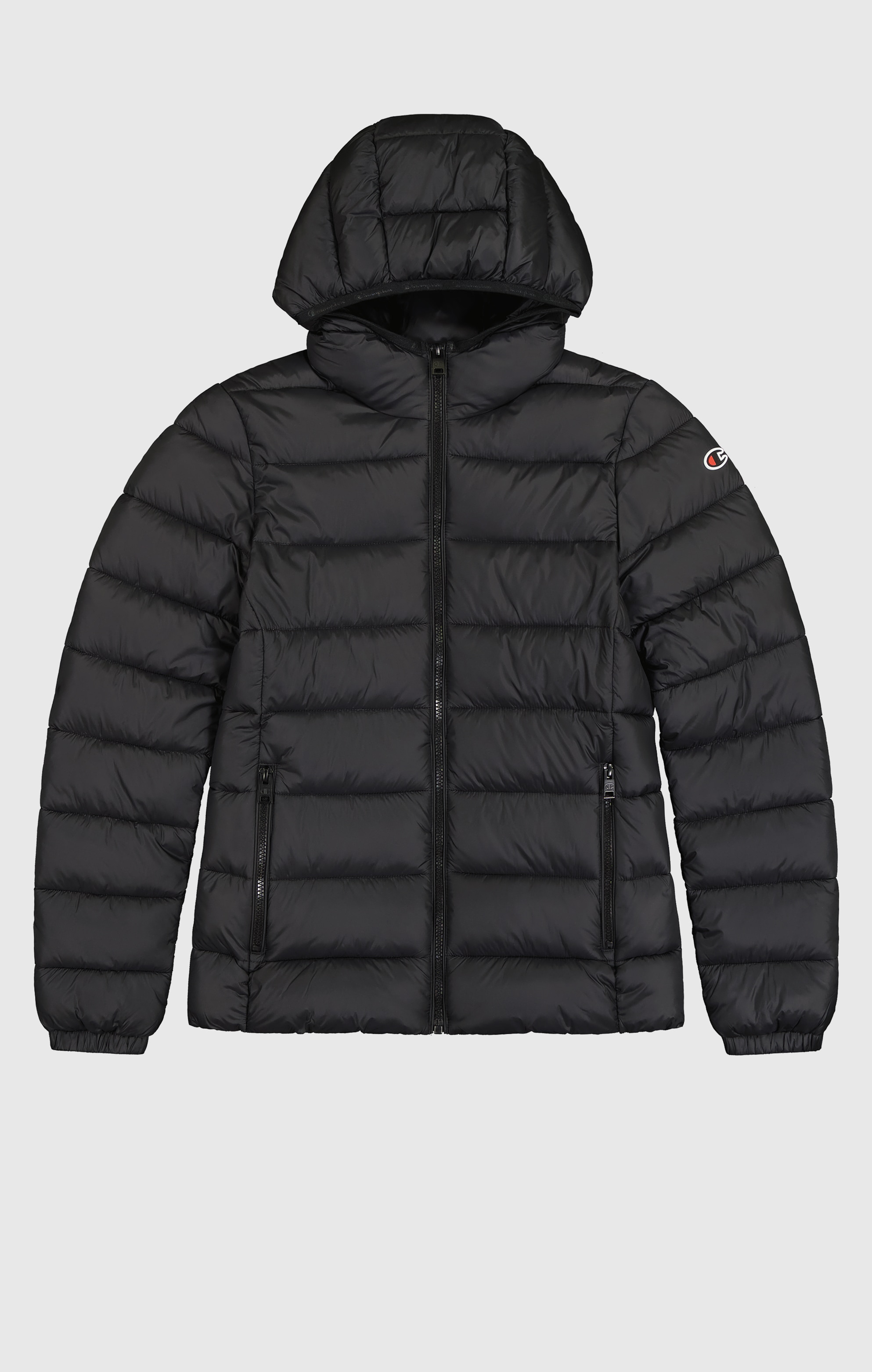 Champion Steppjacke, mit Kapuze