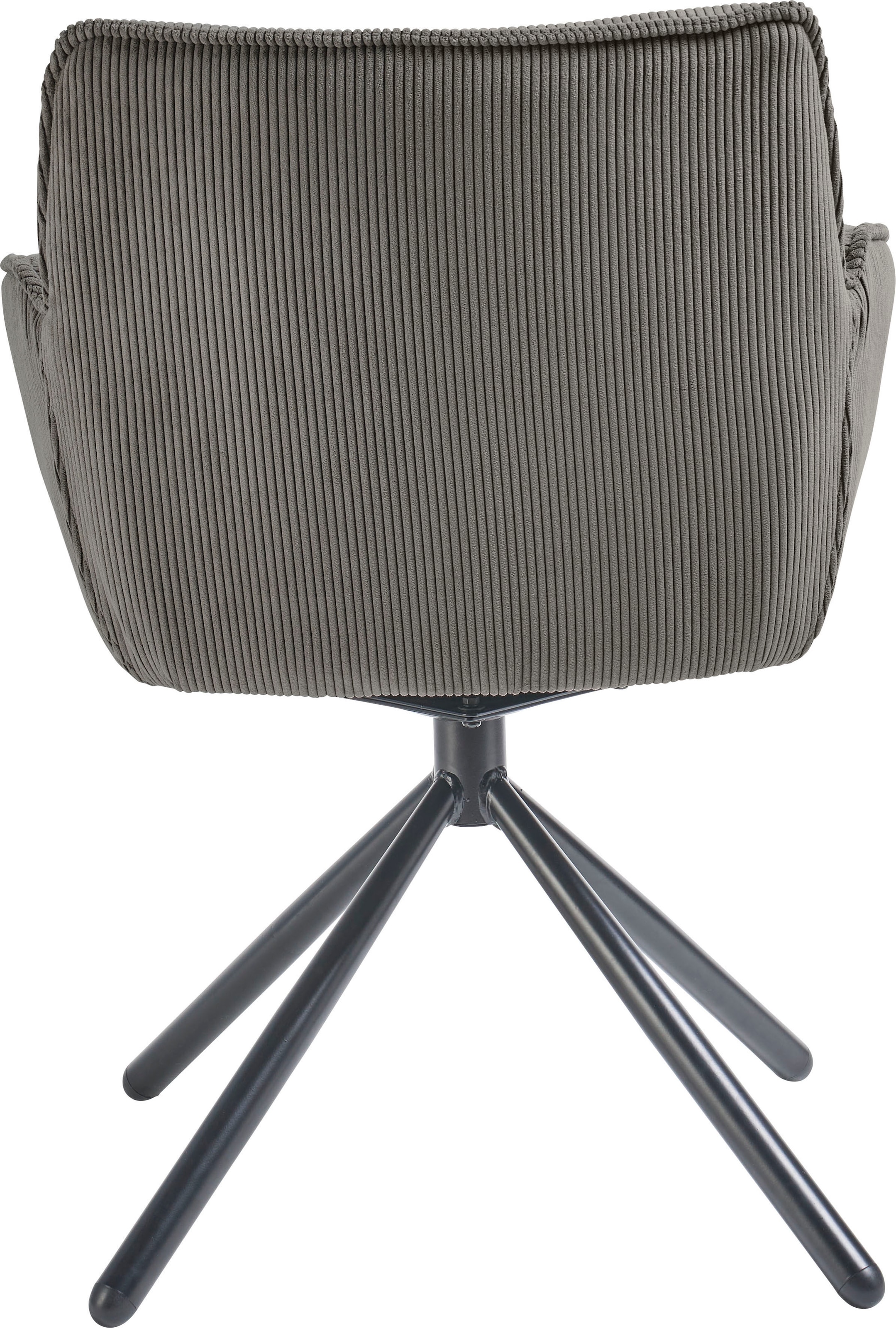 set one by Musterring Armlehnstuhl »Frisco« () 2er Set, 180° Drehfunktion, automatischer Rückstellung, Sitzhöhe 50 cm