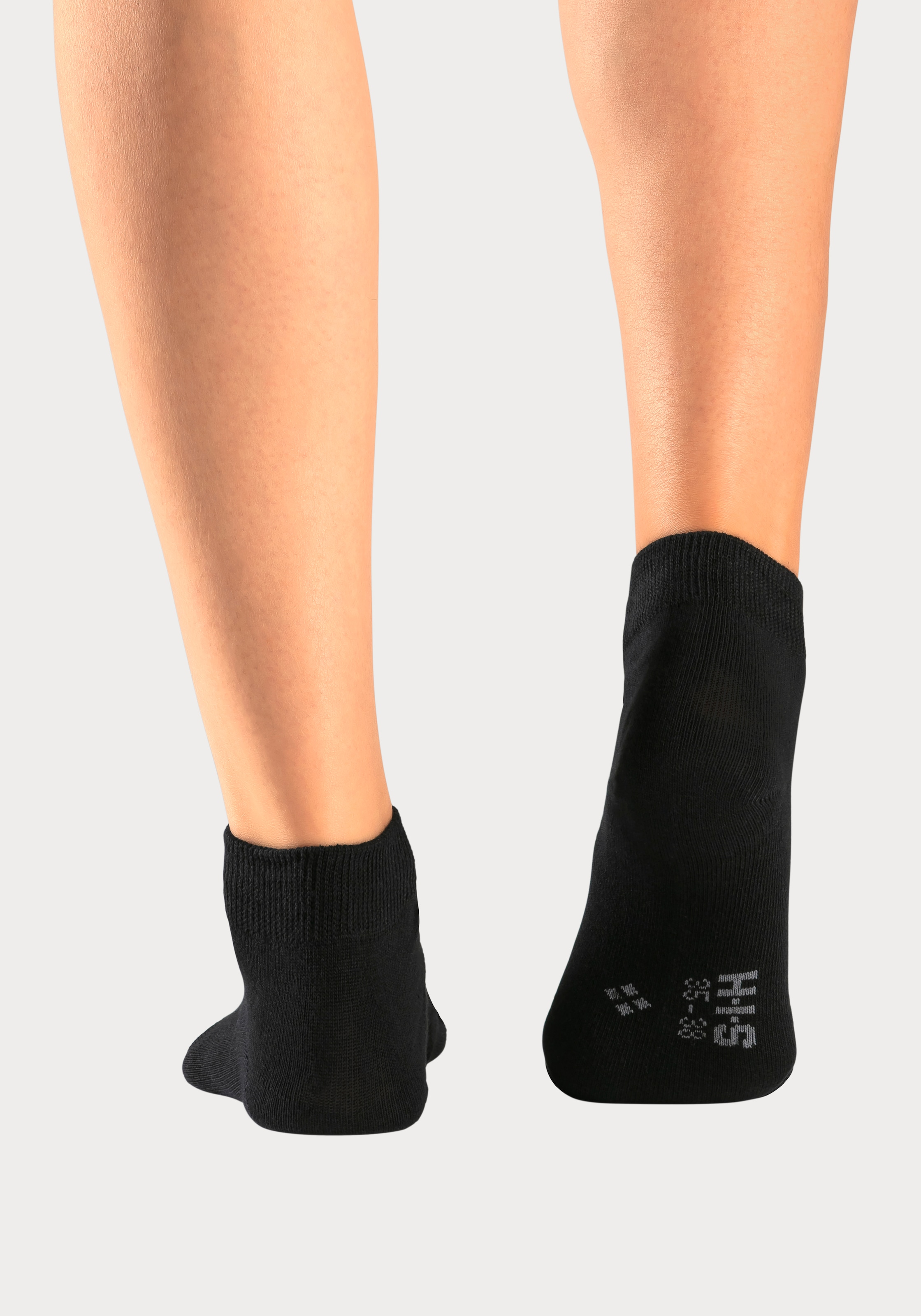 H.I.S Kurzsocken, (Packung, 10 Paar), mit eingestrickten Symbolen