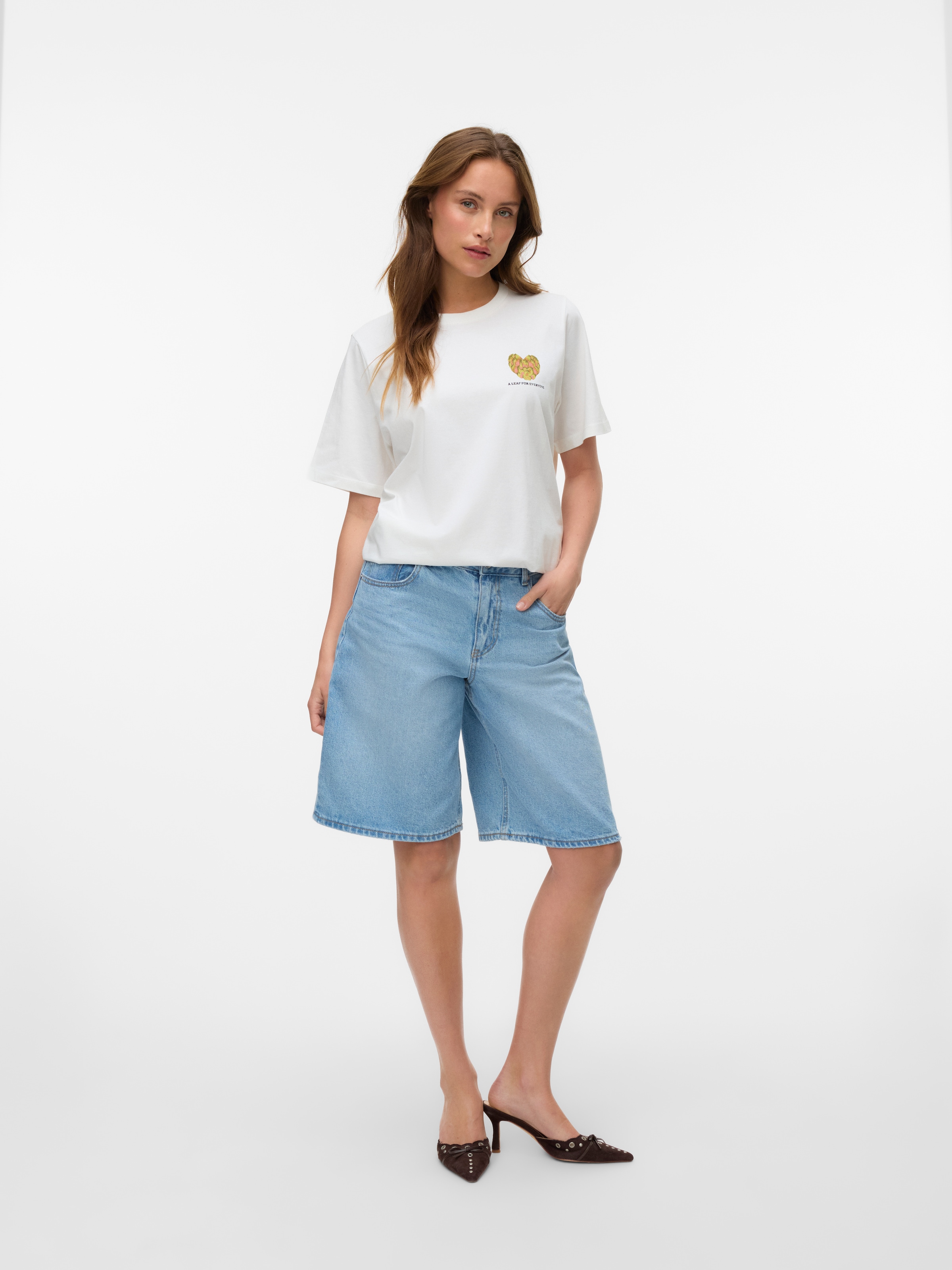 Vero Moda T-Shirt »VMAYA CATY SS TOP BOX JRS GA«