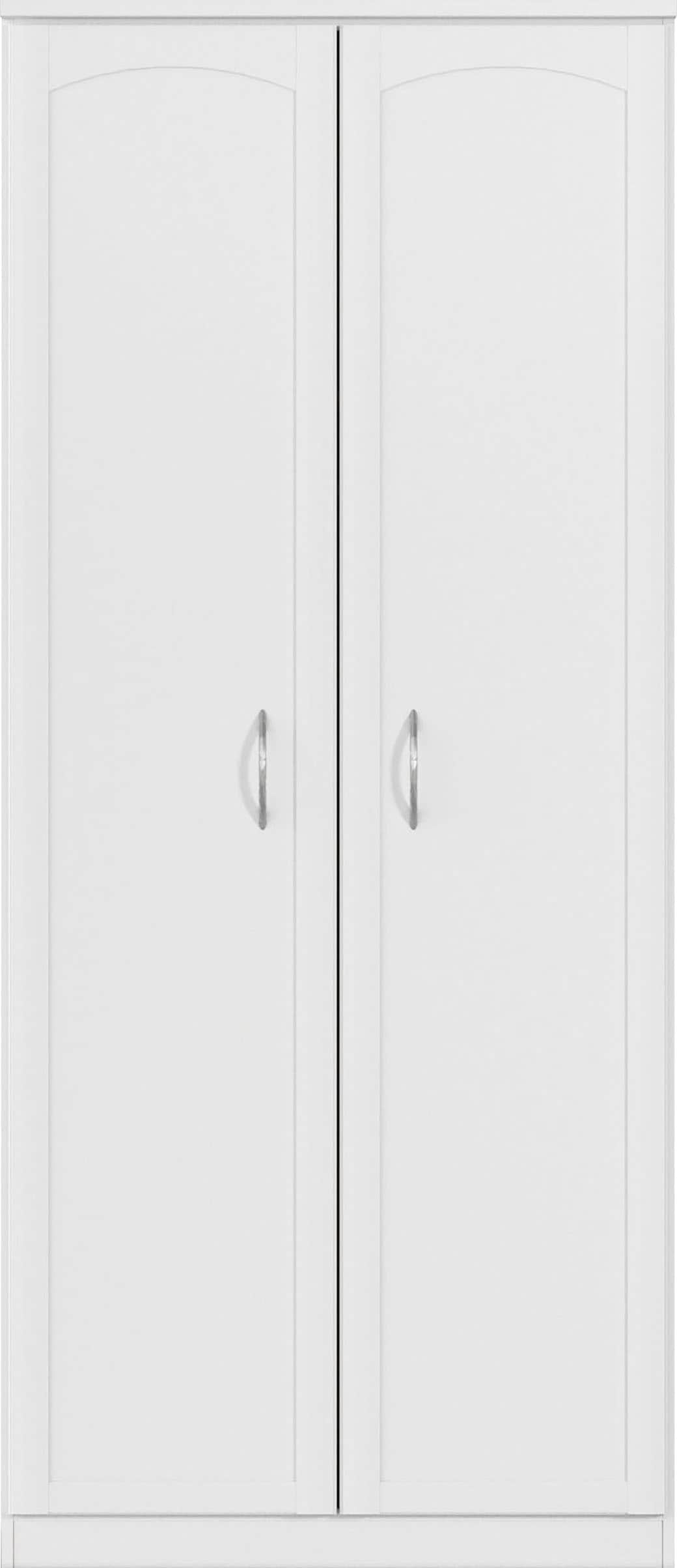 rauch Kleiderschrank »Schrank Garderobe Garderobenschrank Putzschrank Wäscheschrank TORRENT« Breiten 91/136/181 cm, Höhe 210 cm,  optional Außenschubladen und Spiegel, viel Stauraum MADE IN GERMANY