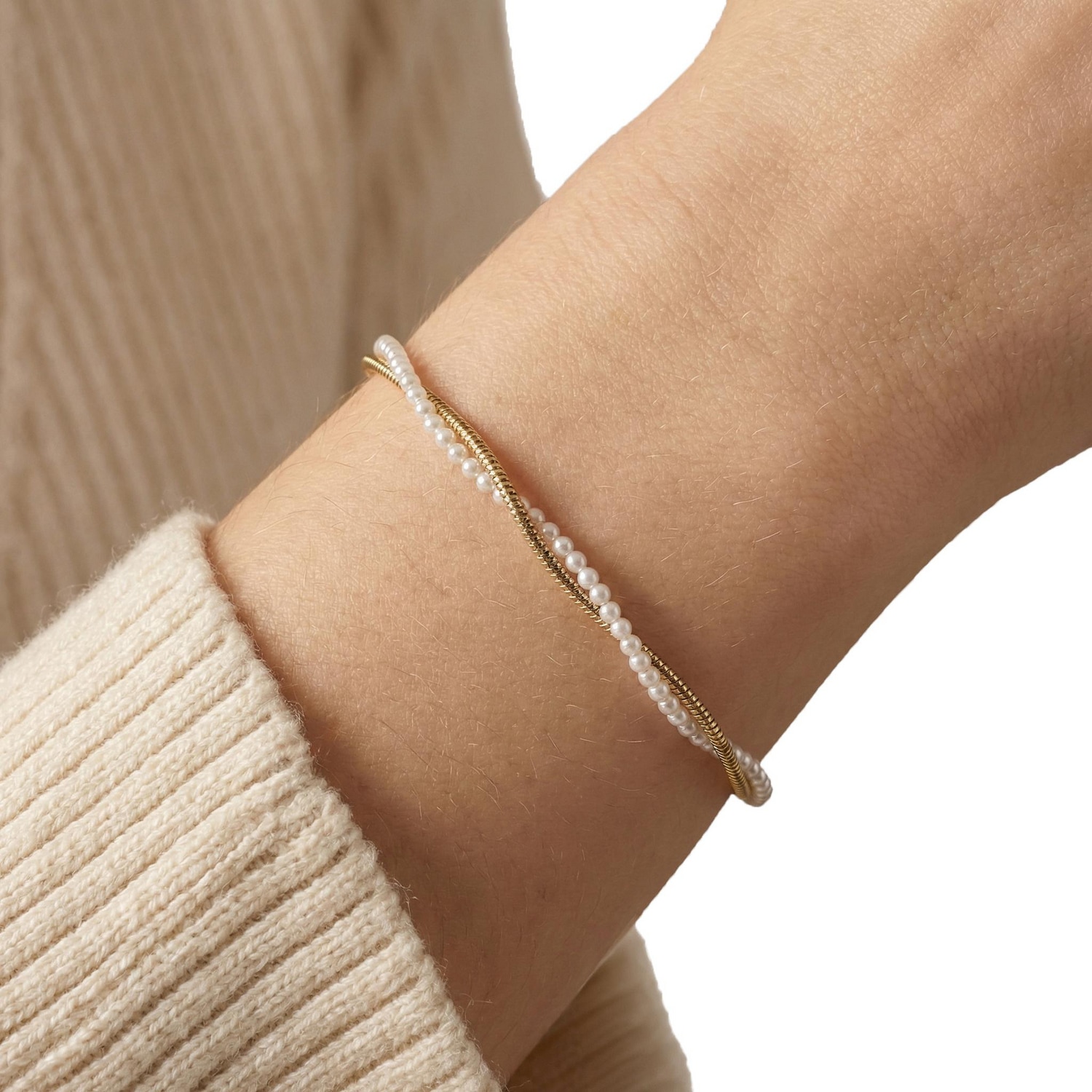 Amor Armband mit Wachsperle