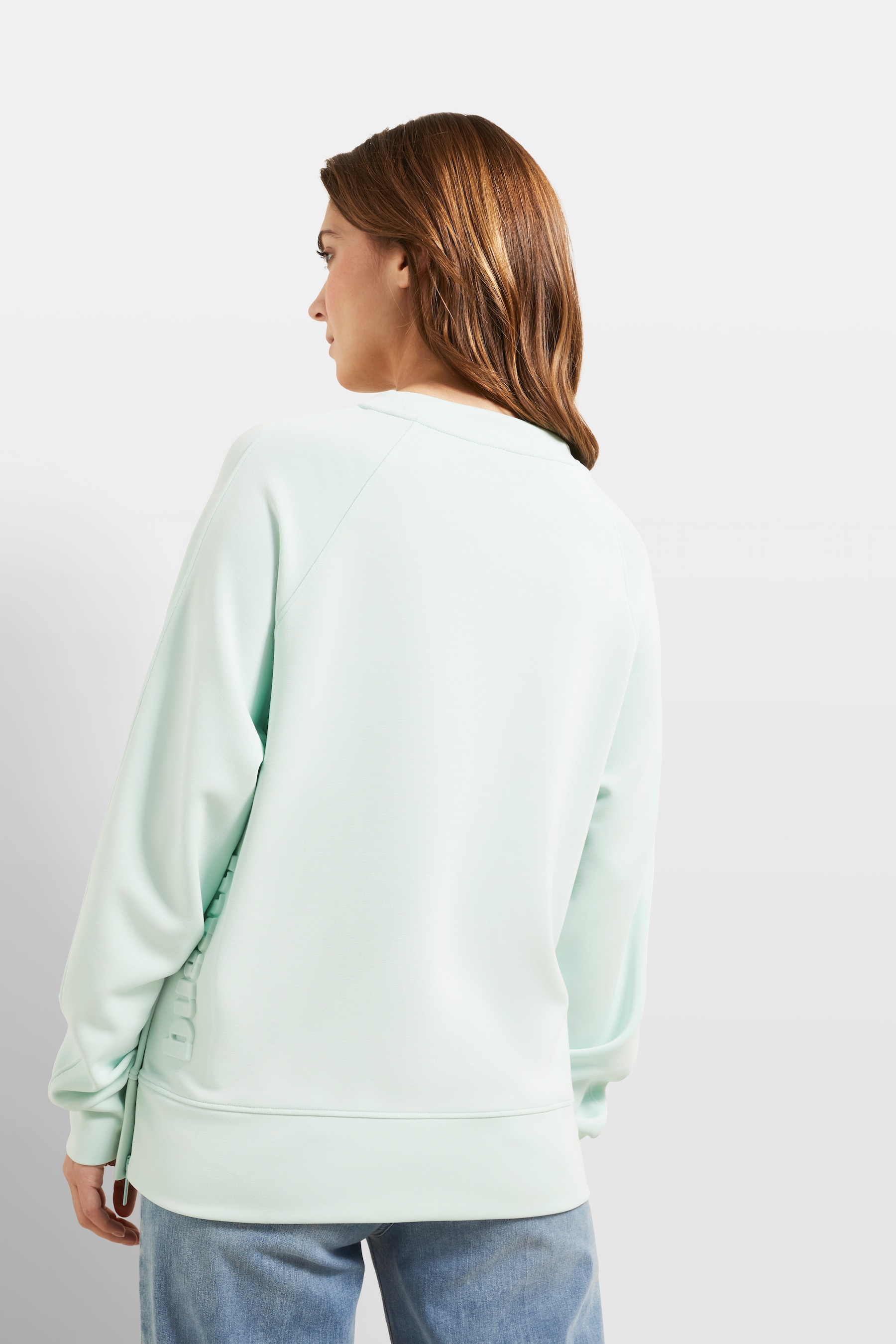 bugatti Sweatshirt , aus elastischer Modalware
