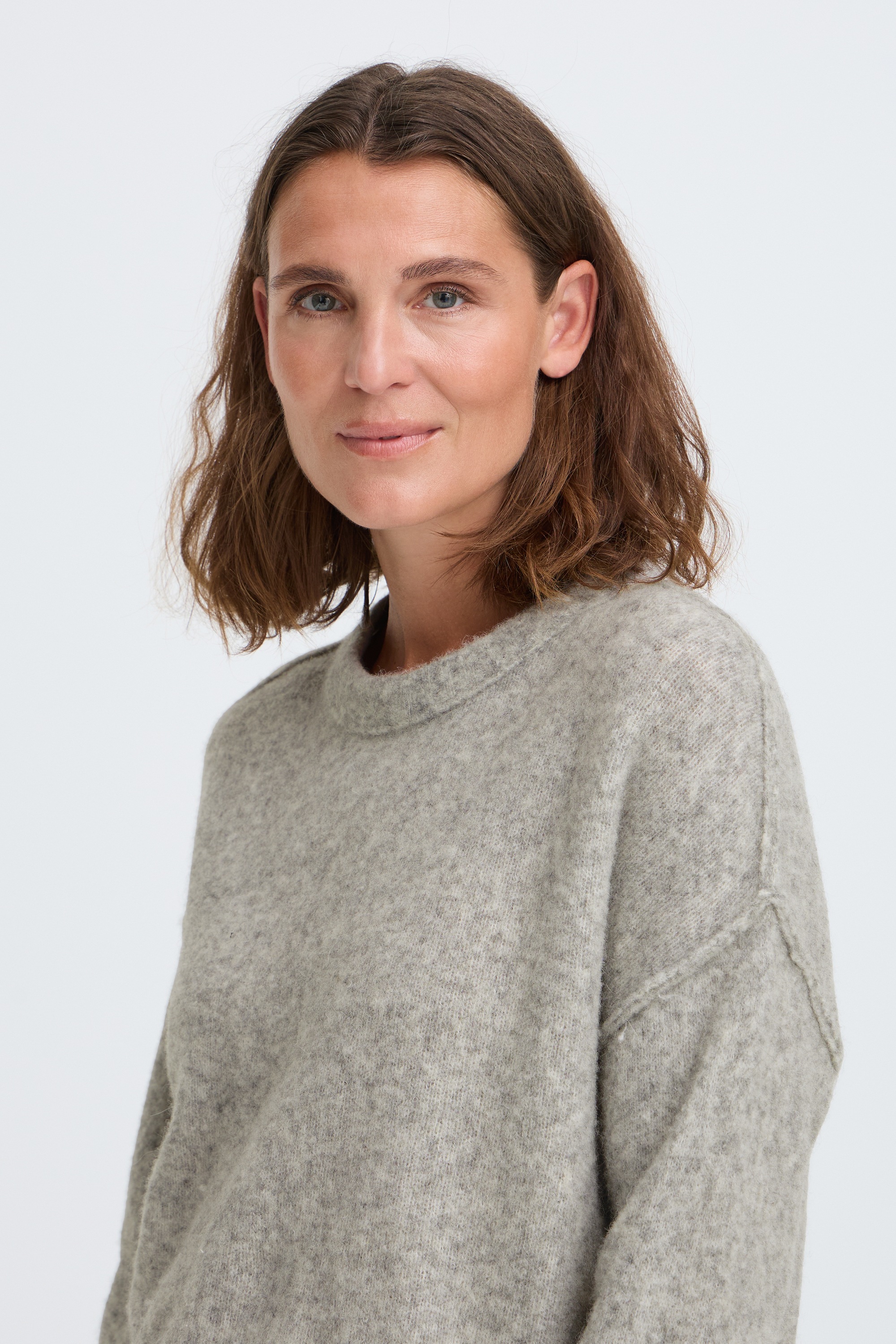 Pulz Jeans Strickpullover »Damen Langarm PZASTRA«