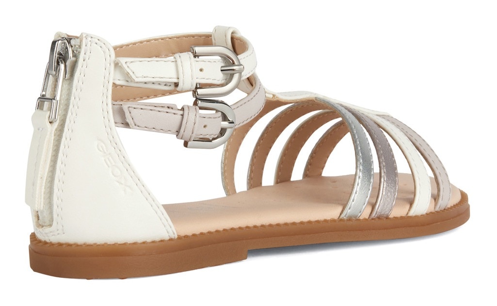 Geox Riemchensandale »J SANDAL KARLY GIRL«, Sommerschuh, Sandalette, Fersenreißverschluss, mit Riemchen