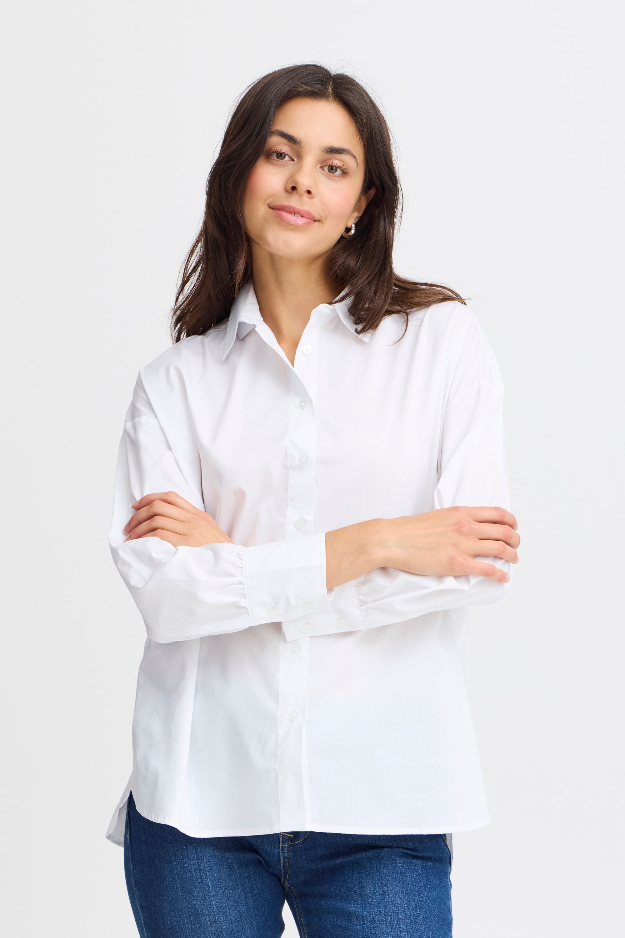 fransa Tunika »Langarmbluse FRZASHIRT SH 8«