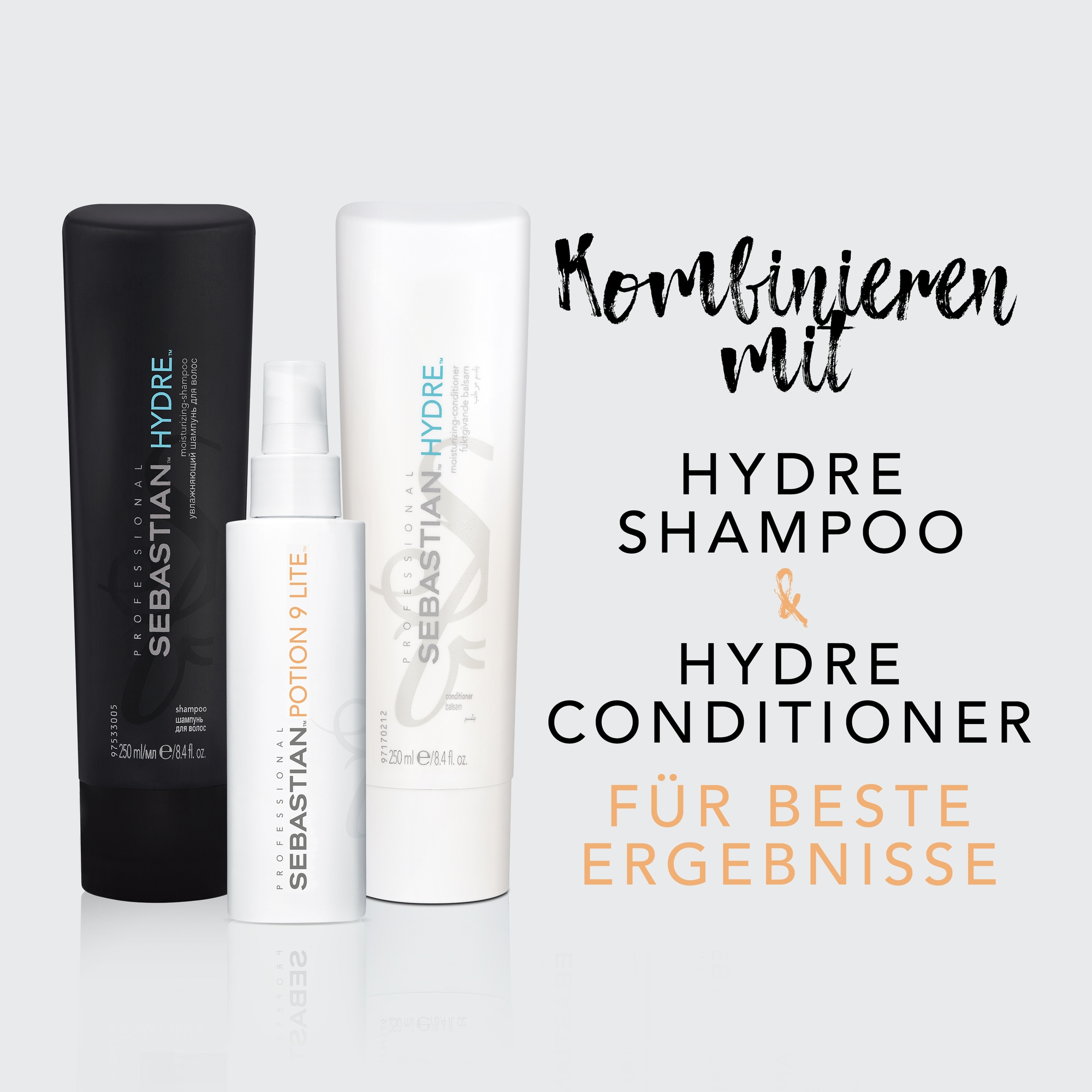 Sebastian Professional Haarcreme »POTION9 LITE« Leave-in, leichter Halt, pflegend