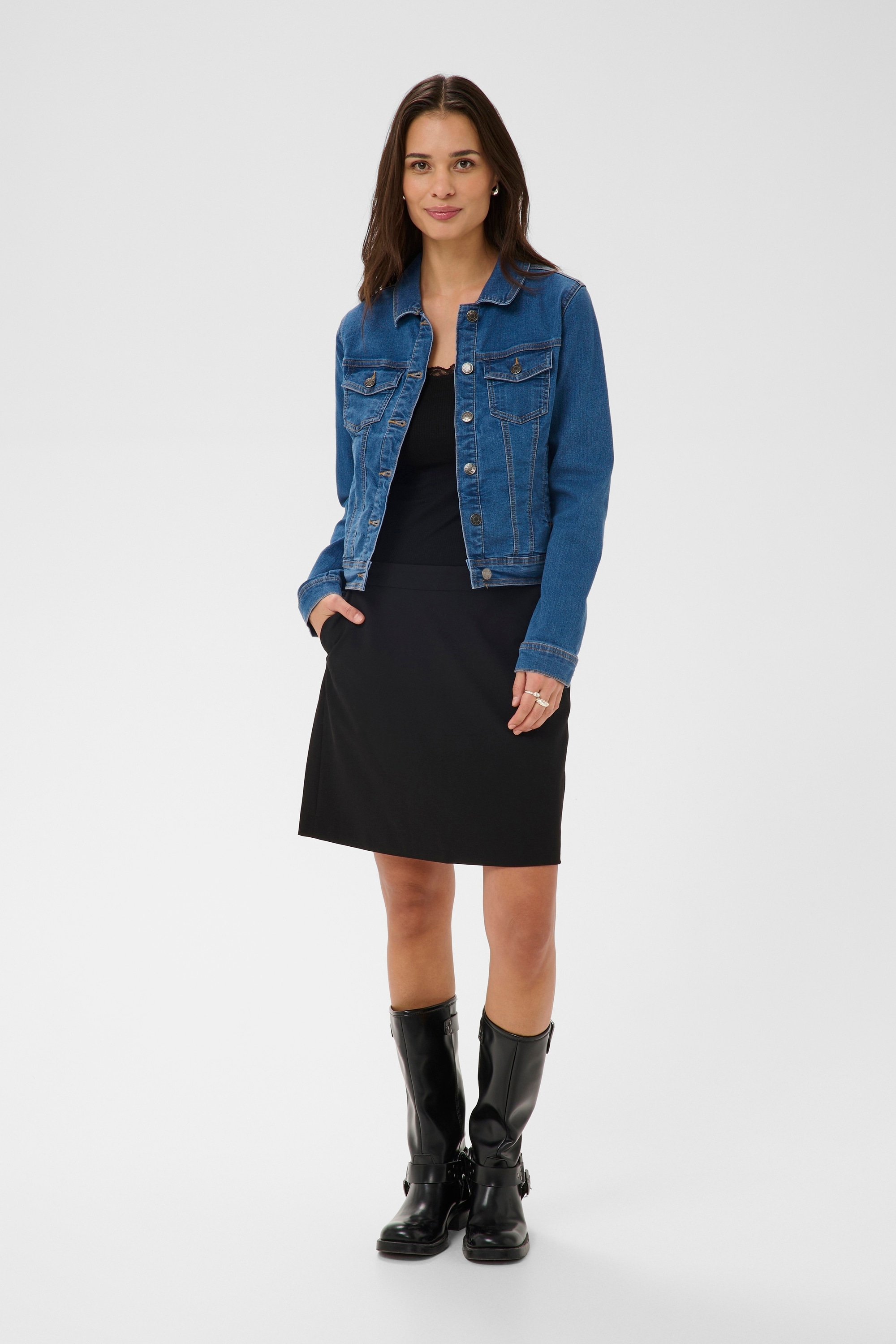 KAFFE Jeansjacke »Jeansjacke KAvilma«