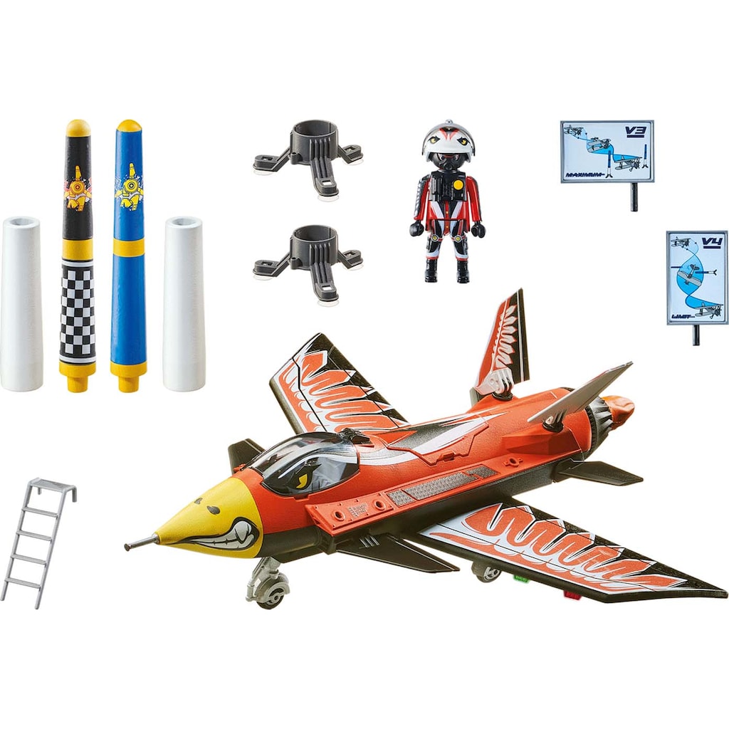 Playmobil® Konstruktions-Spielset »Düsenjet "Eagle" (70832), Air Stuntshow«, (45 St.)