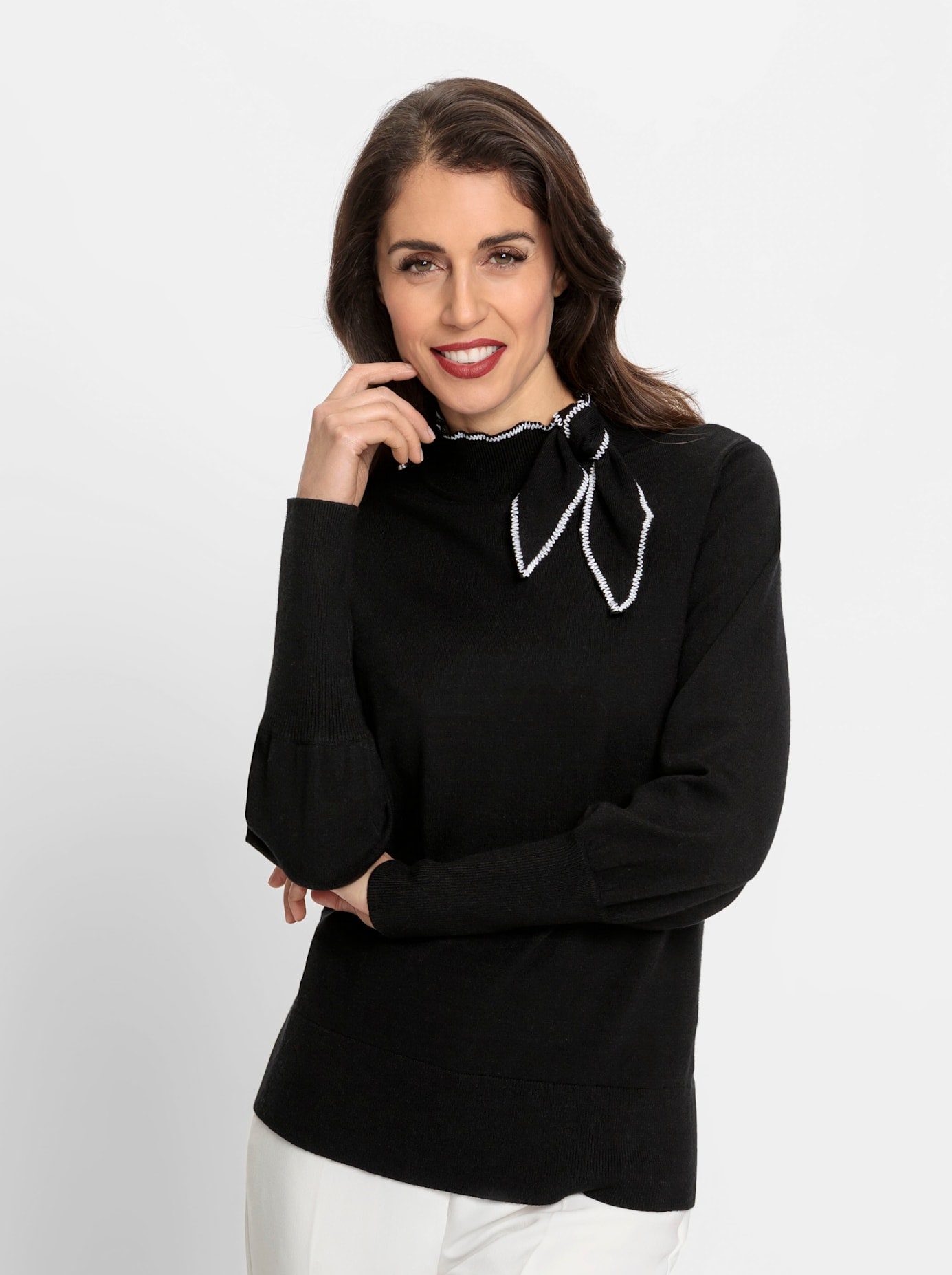 heine Stehkragenpullover »Pullover«