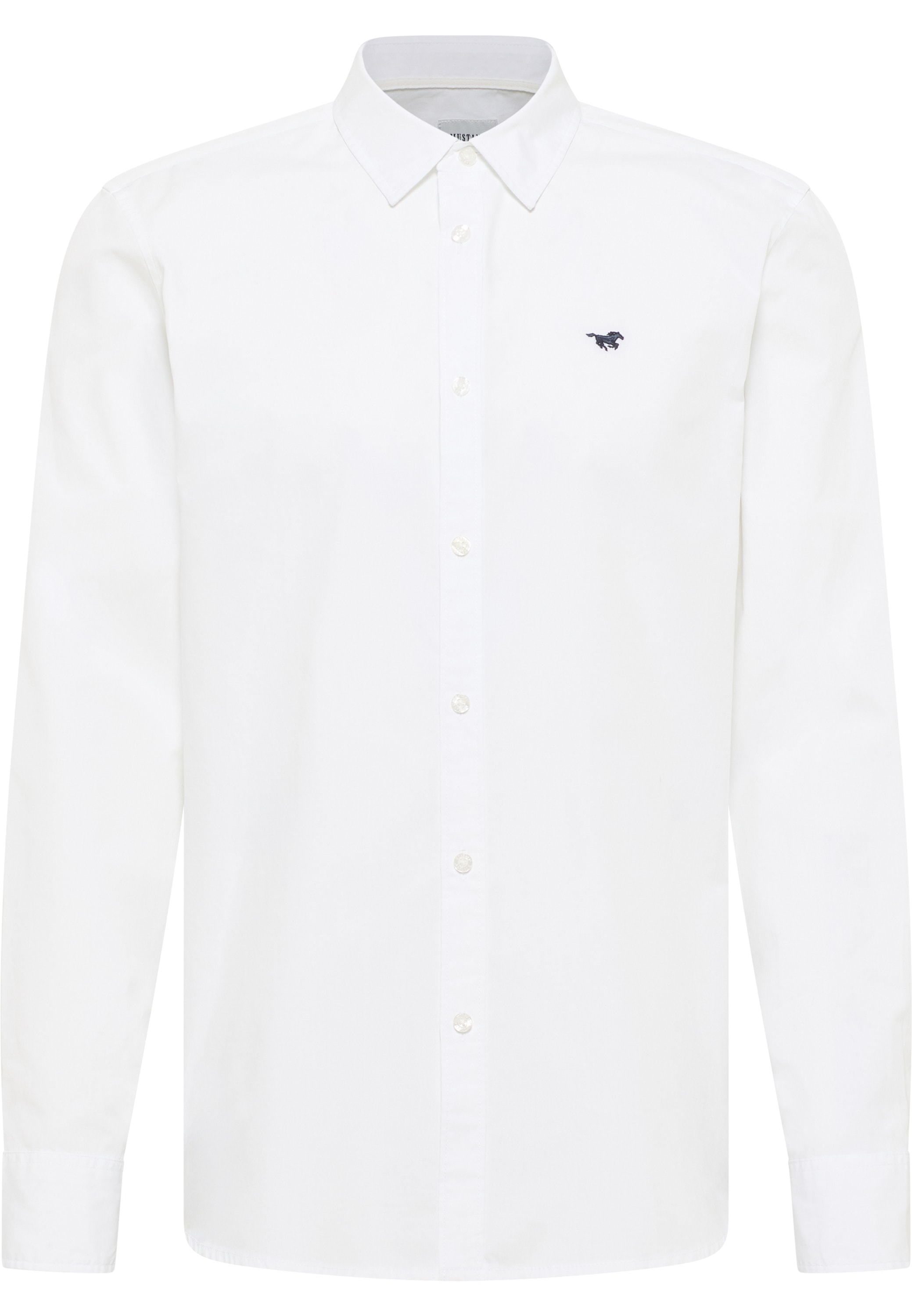 MUSTANG Langarmhemd »Herren Style Canton«