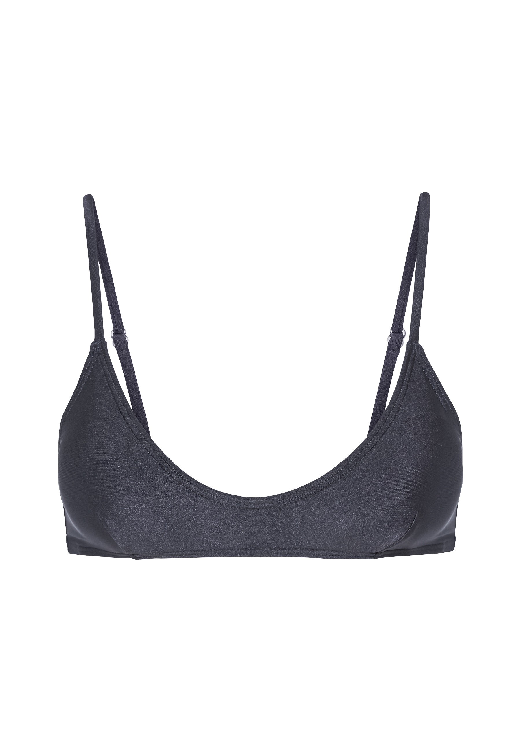 LSCN by LASCANA Bustier-Bikini-Top »Nele«, mit glänzender Beschichtung