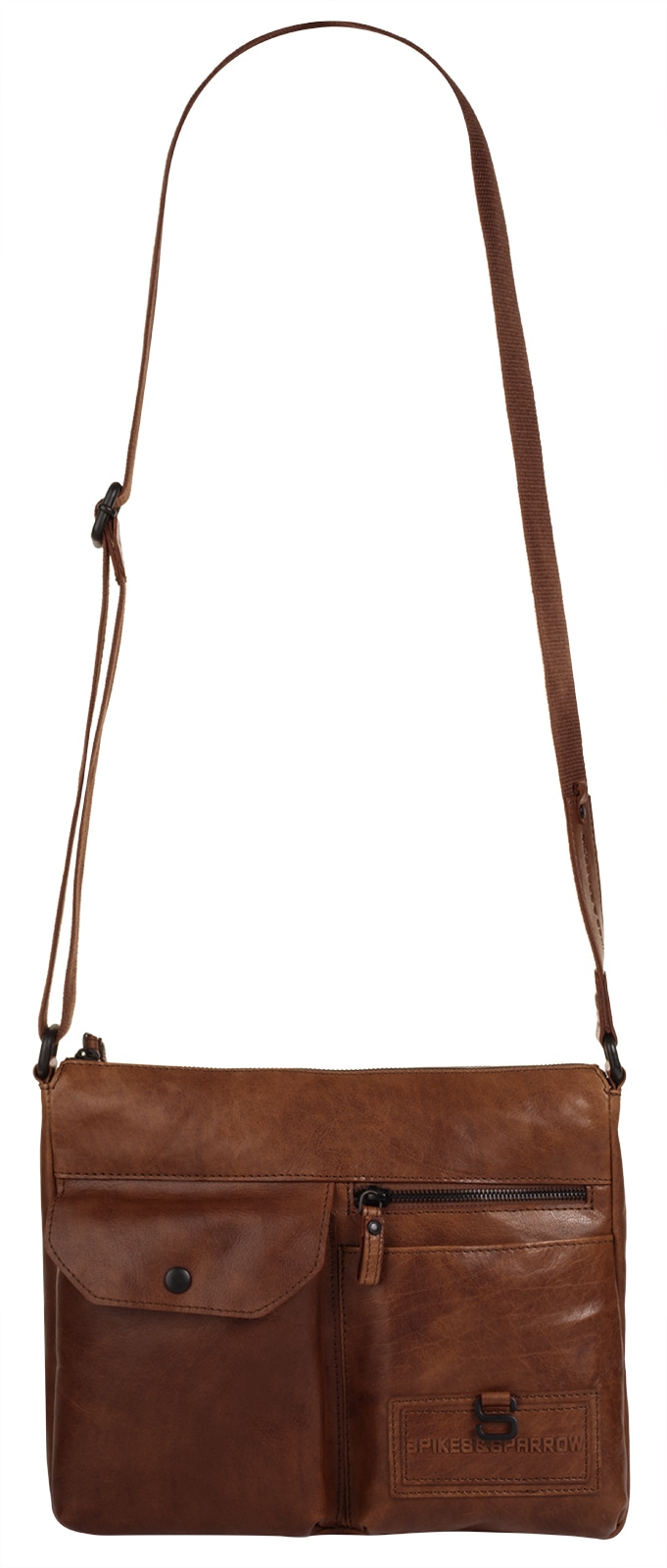 Spikes & Sparrow Umhängetasche »SHOULDER BAG«, echt Leder
