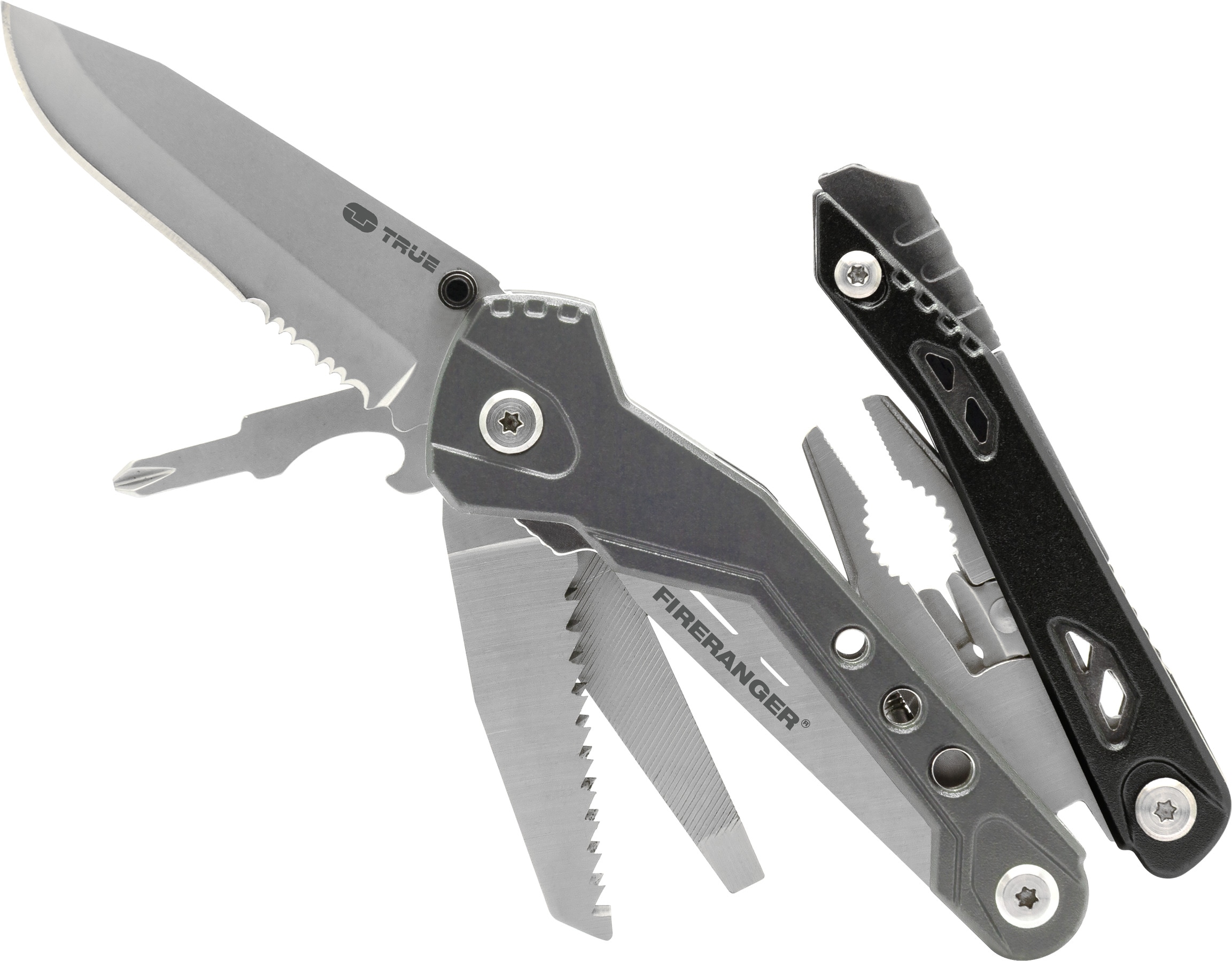 TRUE Multitool »FIRERANGER«, Outdoor-Survival Tool, inkl. Nylon-Tragetasche