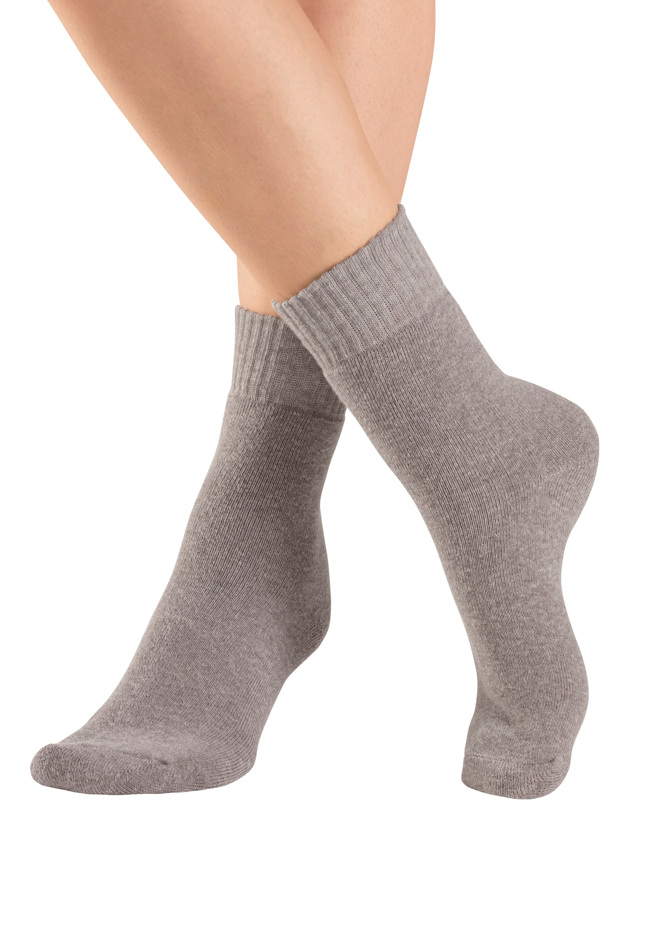 Lavana Basicsocken Packung, 5 Paar tlg. Thermosocken mit Vollfottee