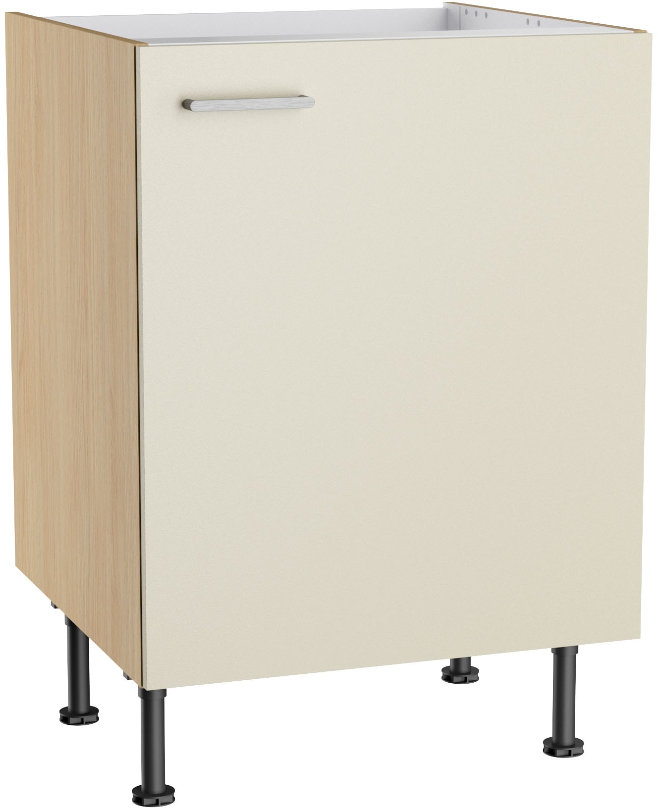 KOCHSTATION Spülenschrank »KS-Lucy« Breite 60 cm, mit 1 Tür, höhenverstellbare Füße, Soft-Close