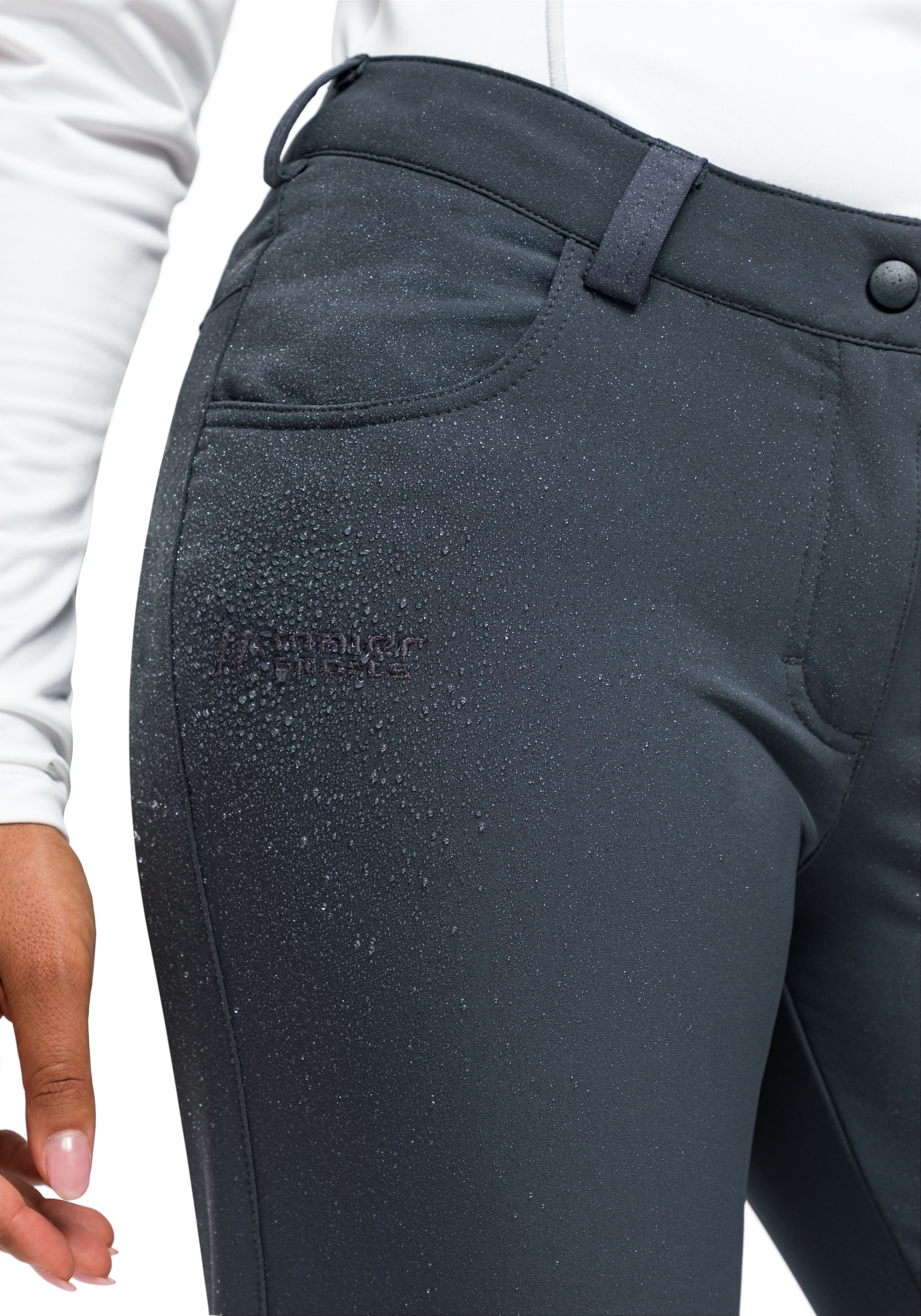 Maier Sports Funktionshose »Charlotte«, Damen Outdoorhose, elastische Hose mit Fleece Innenseite, Regular fit