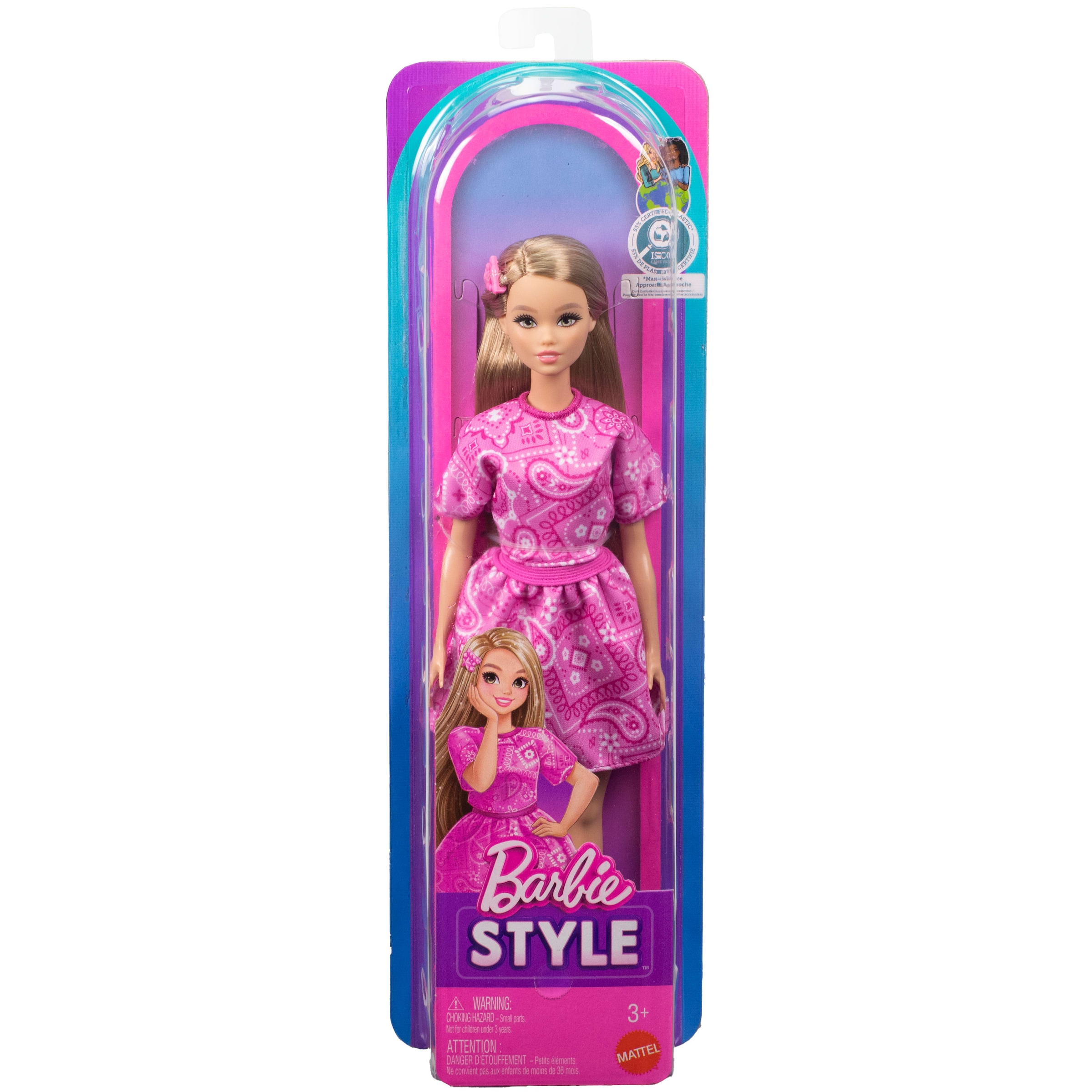 Barbie Anziehpuppe »Fashionista Style, Nr. 249 - Pink Paisley«