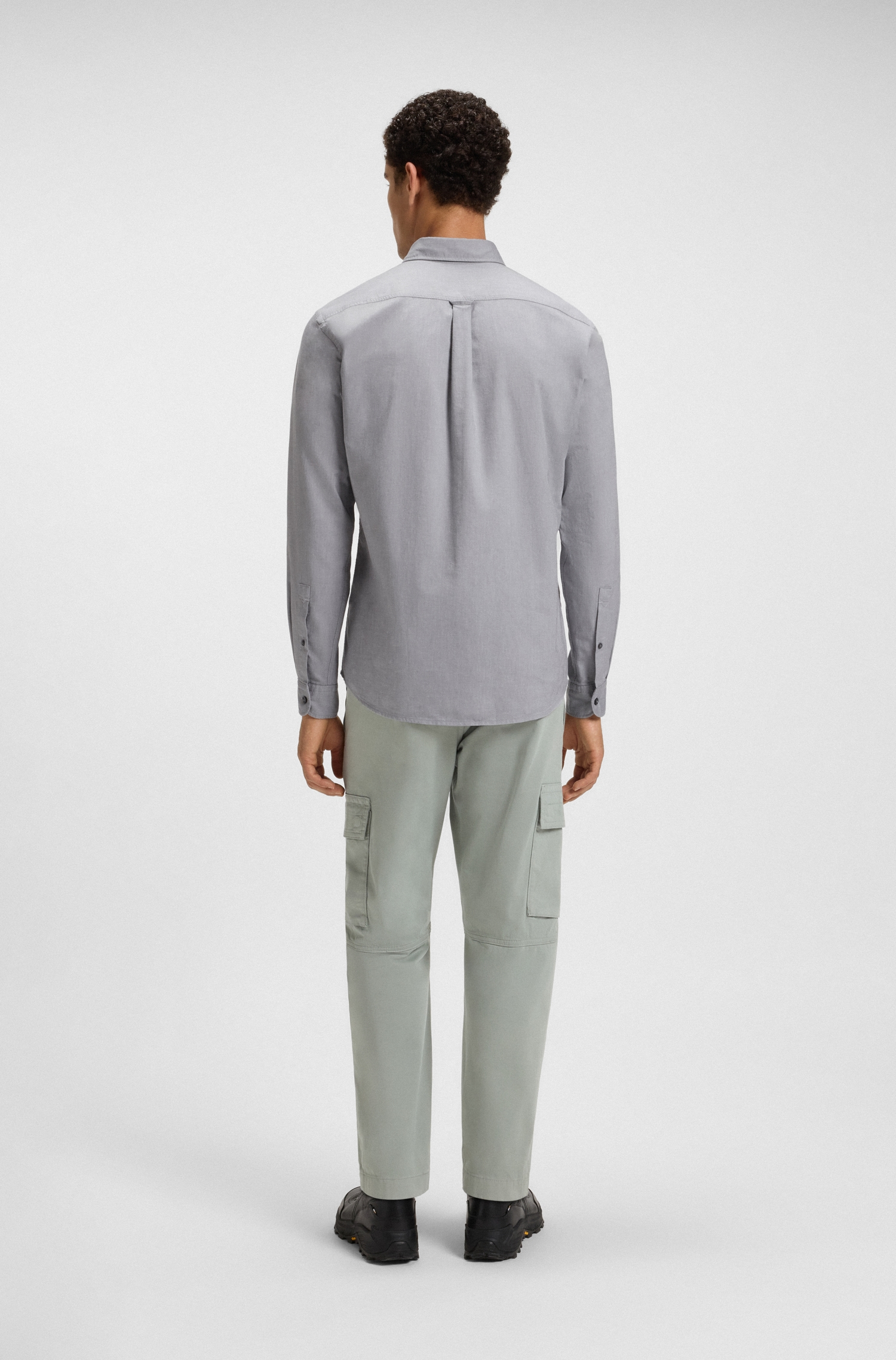 BOSS ORANGE Businesshemd »Rickert«, mit Button-down-Kragen