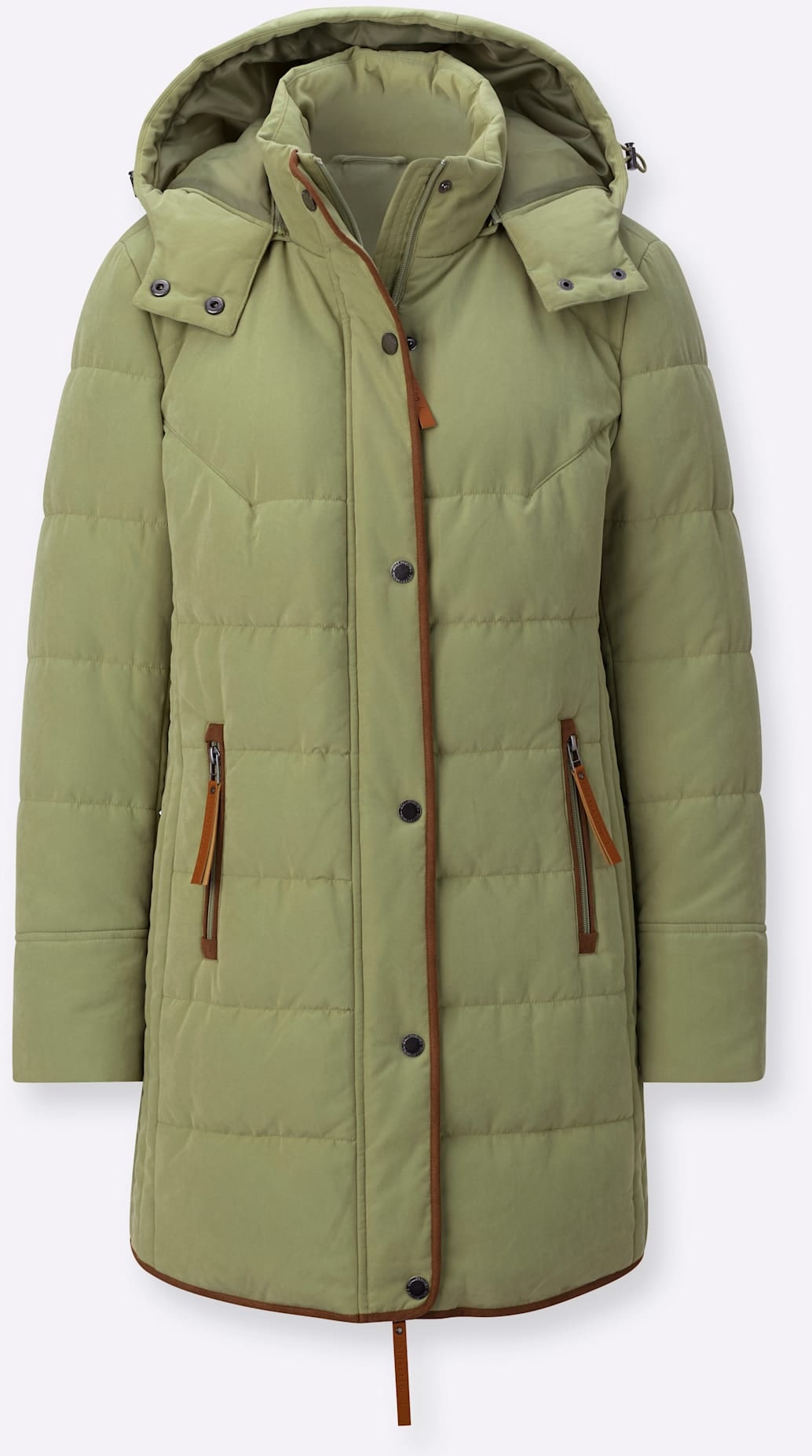 Casual Looks Steppjacke mit Kapuze