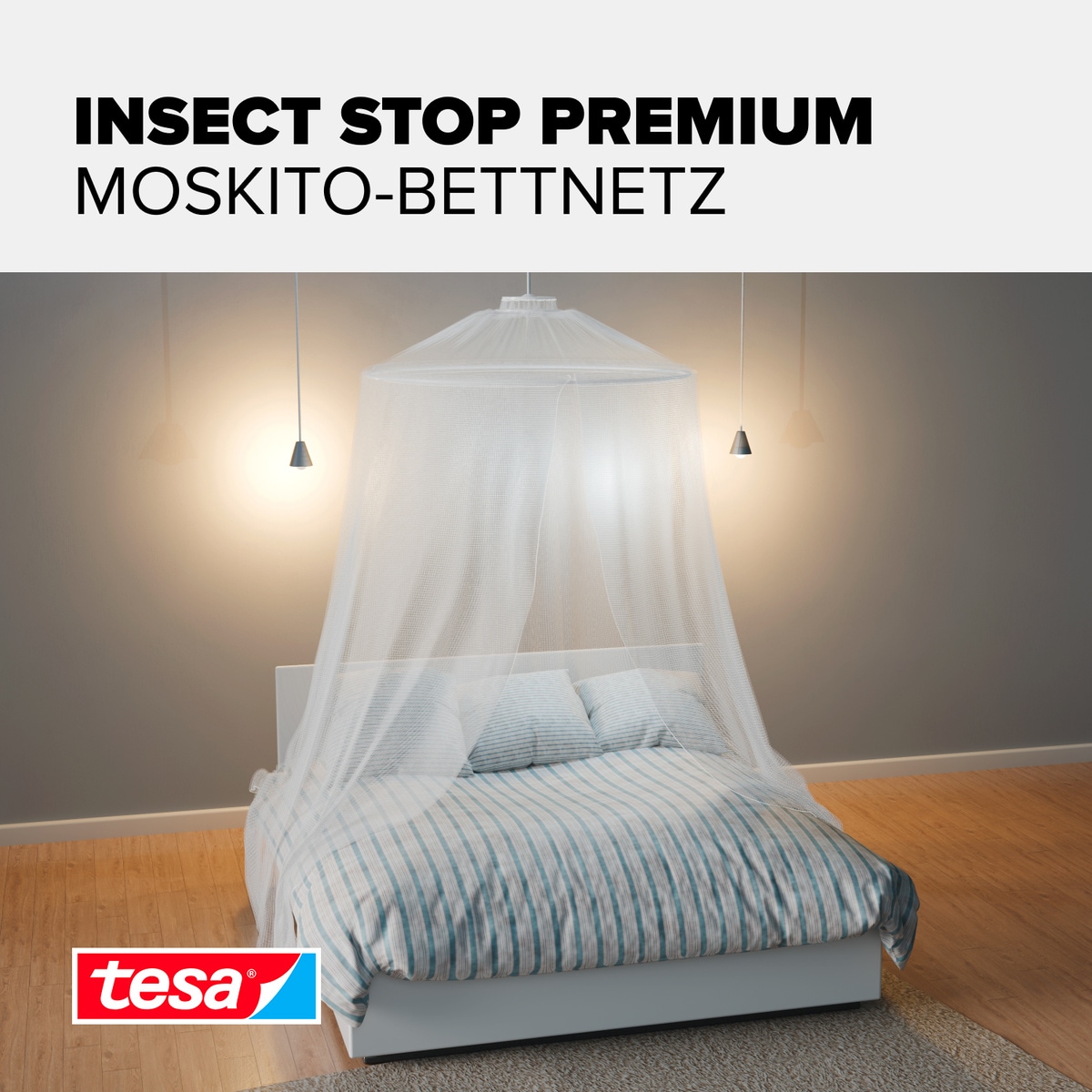 tesa Insektenschutz-Vorhang »Insect Stop Comfort Fliegennetz« Packung, Fliegennetz, 1 Stk. tlg. Moskitonetz