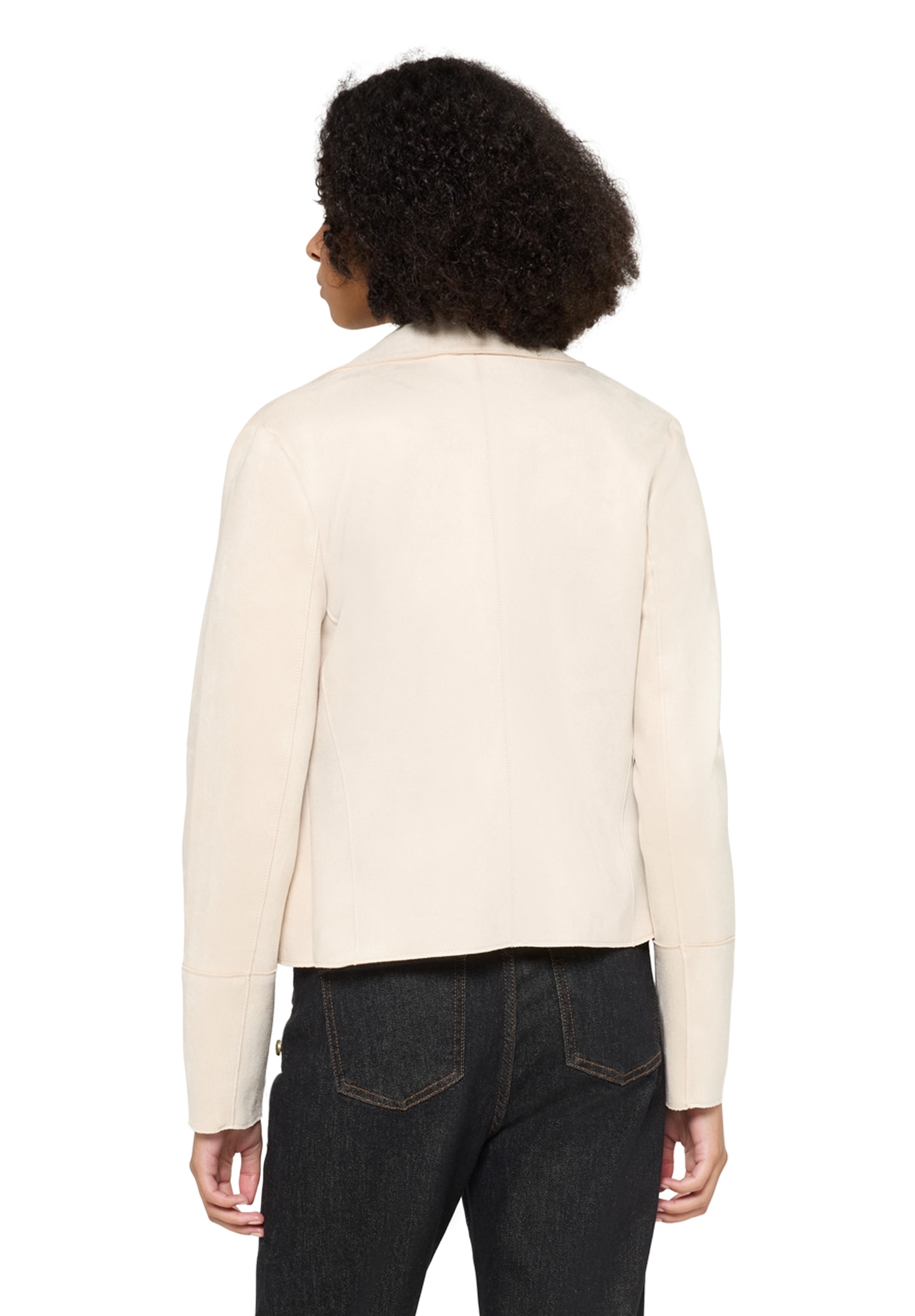 Cartoon Jackenblazer »Blazer-Jacke mit offenem Saum«