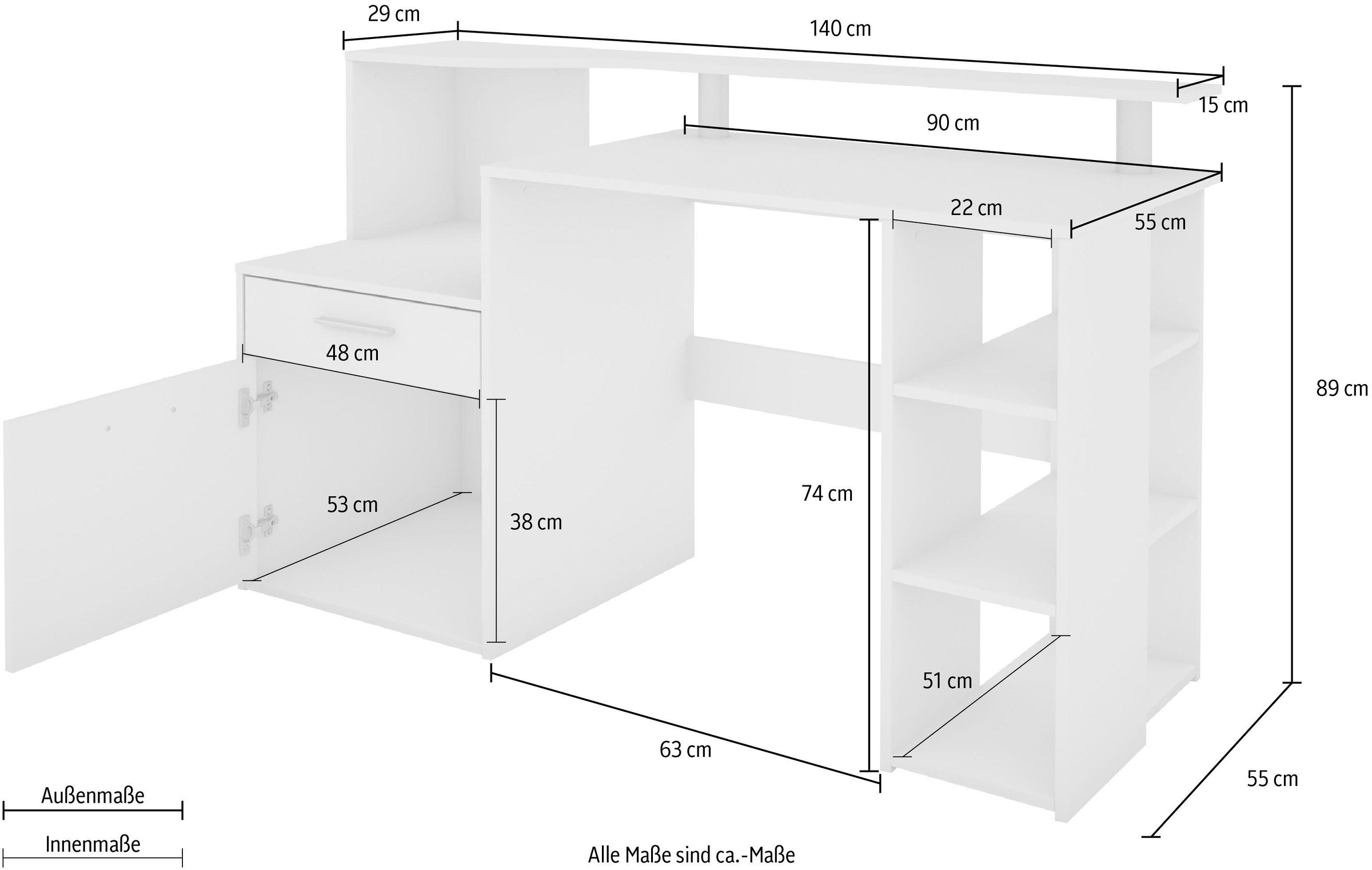 Homexperts Schreibtisch »Larry«