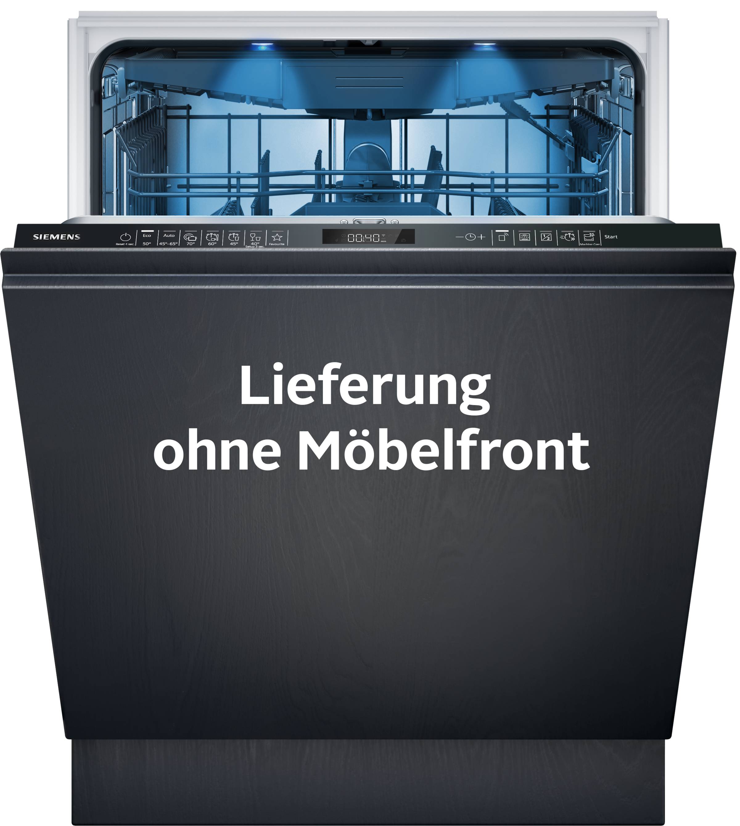 SIEMENS vollintegrierbarer Geschirrspüler iQ500 »SX65EX22CE« 14 tlg. Maßgedecke
