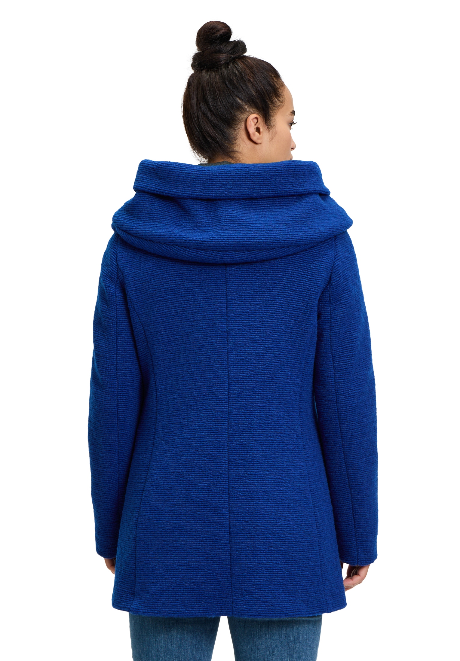Amber & June Kurzjacke »Kurzmantel mit Kapuze«