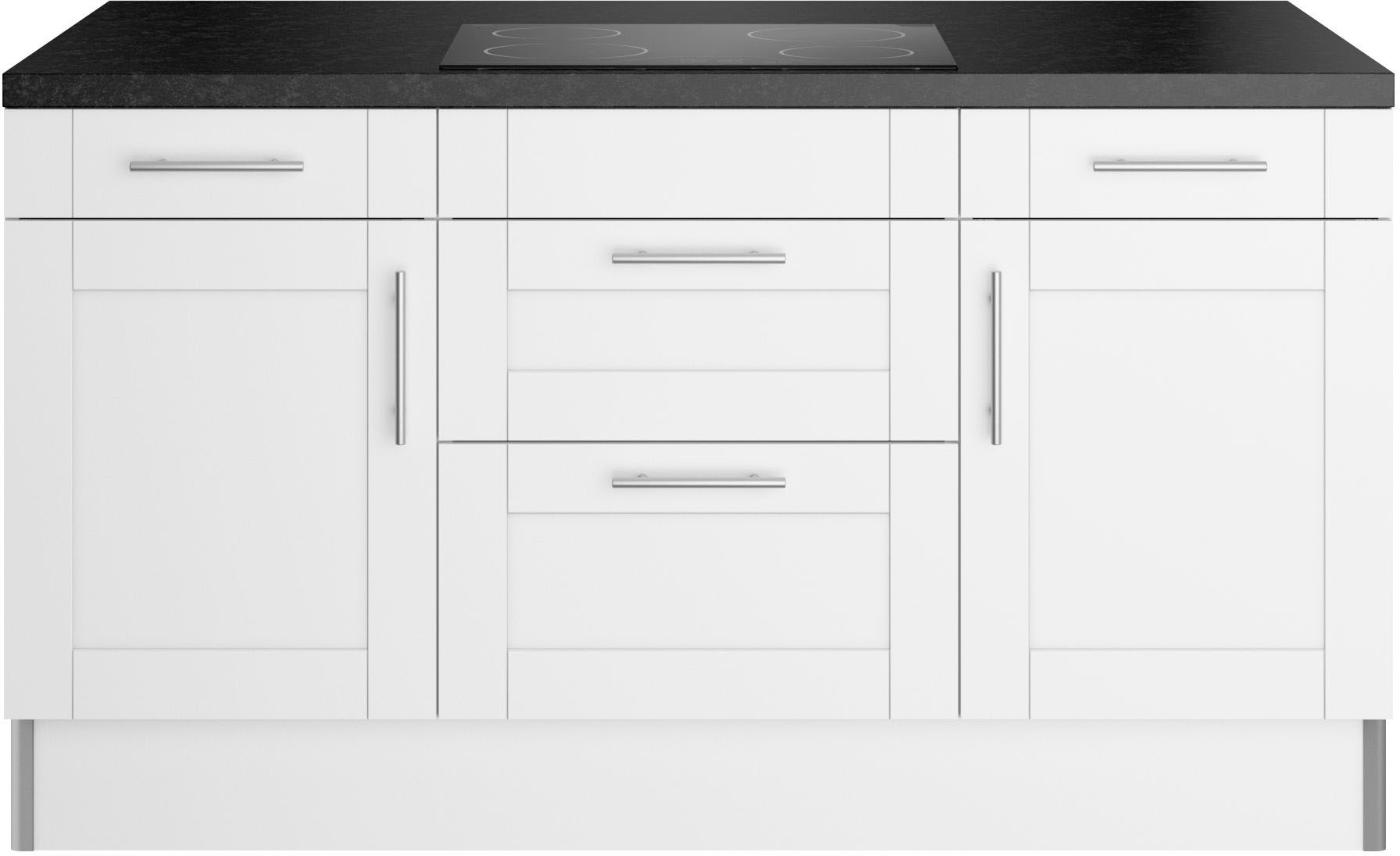OPTIFIT Küche »Ahus«, 160 x 95 cm breit, Soft Close Funktion