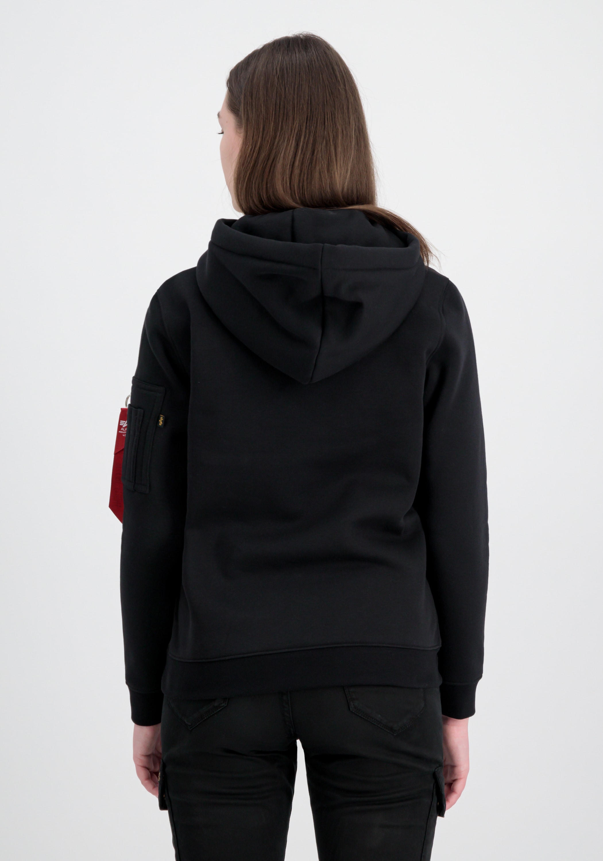 Alpha Industries Hoodie »Alpha Industries Women - Hoodies 3D Logo Hoodie Women«