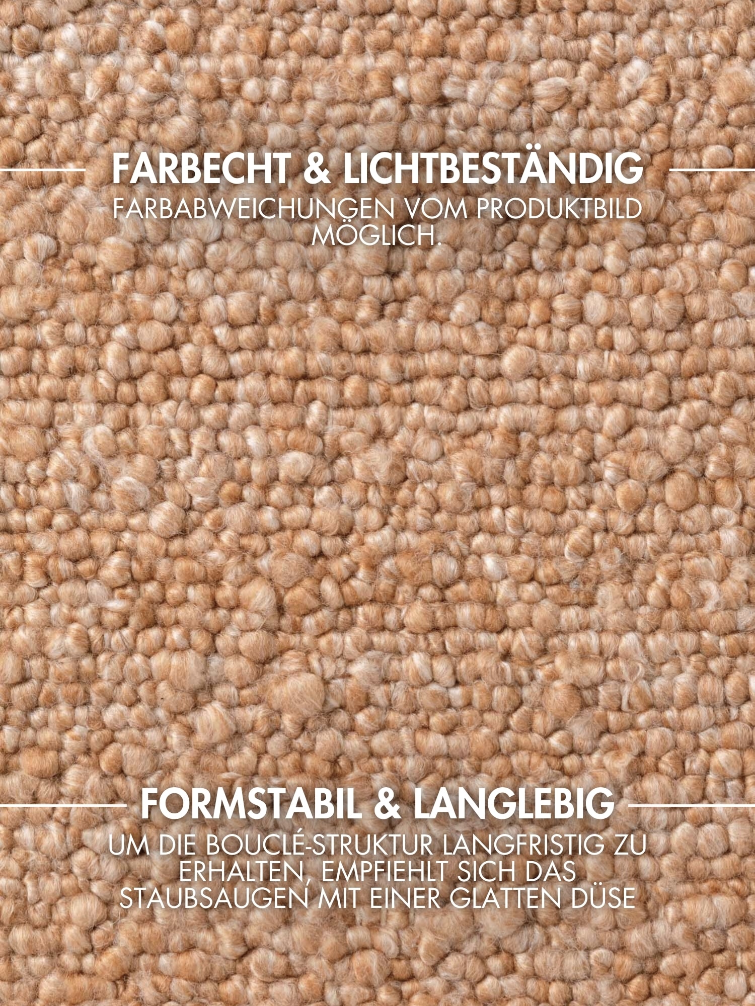 Ted Baker Teppich »Soft Bouclé Portobello , auch als Läufer« rechteckig 10 mm Höhe Woll-Optik, Bouclé Meliert, Wohnzimmer, Esszimmer, Schlafzimmer, Flur