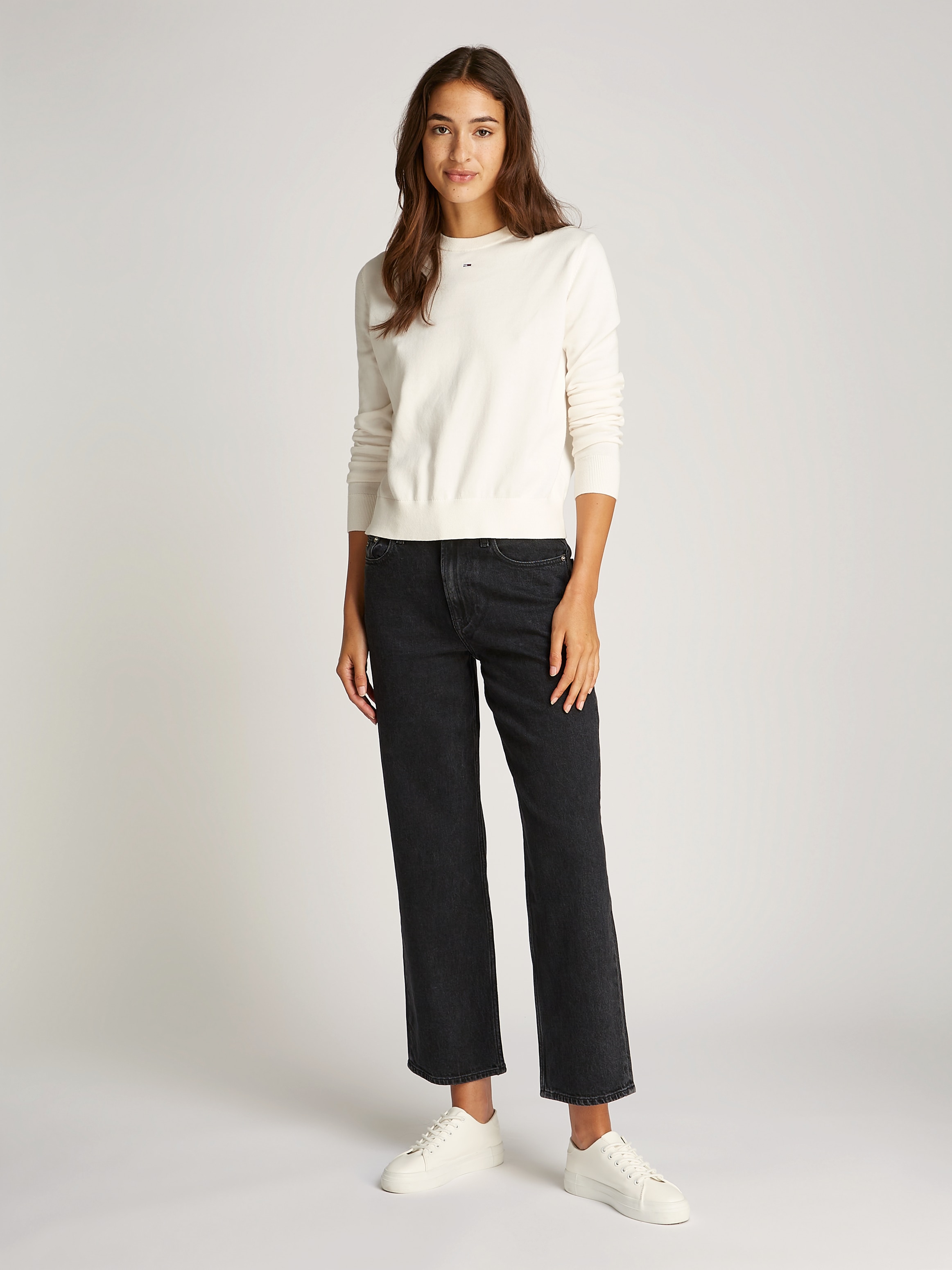 Tommy Jeans Straight-Jeans »LAYLA HR SLIM STR«, in Knöchellänge
