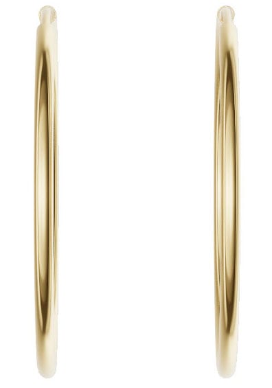 Firetti Paar Creolen »Schmuck Geschenk Silber 925 2,0 mm breit«, Made in Germany
