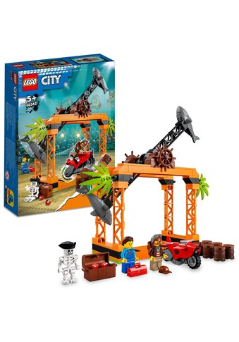 LEGO® Konstruktionsspielsteine »Haiangriff-Stuntchallenge (60342), LEGO® City Stuntz«,... kaufen
