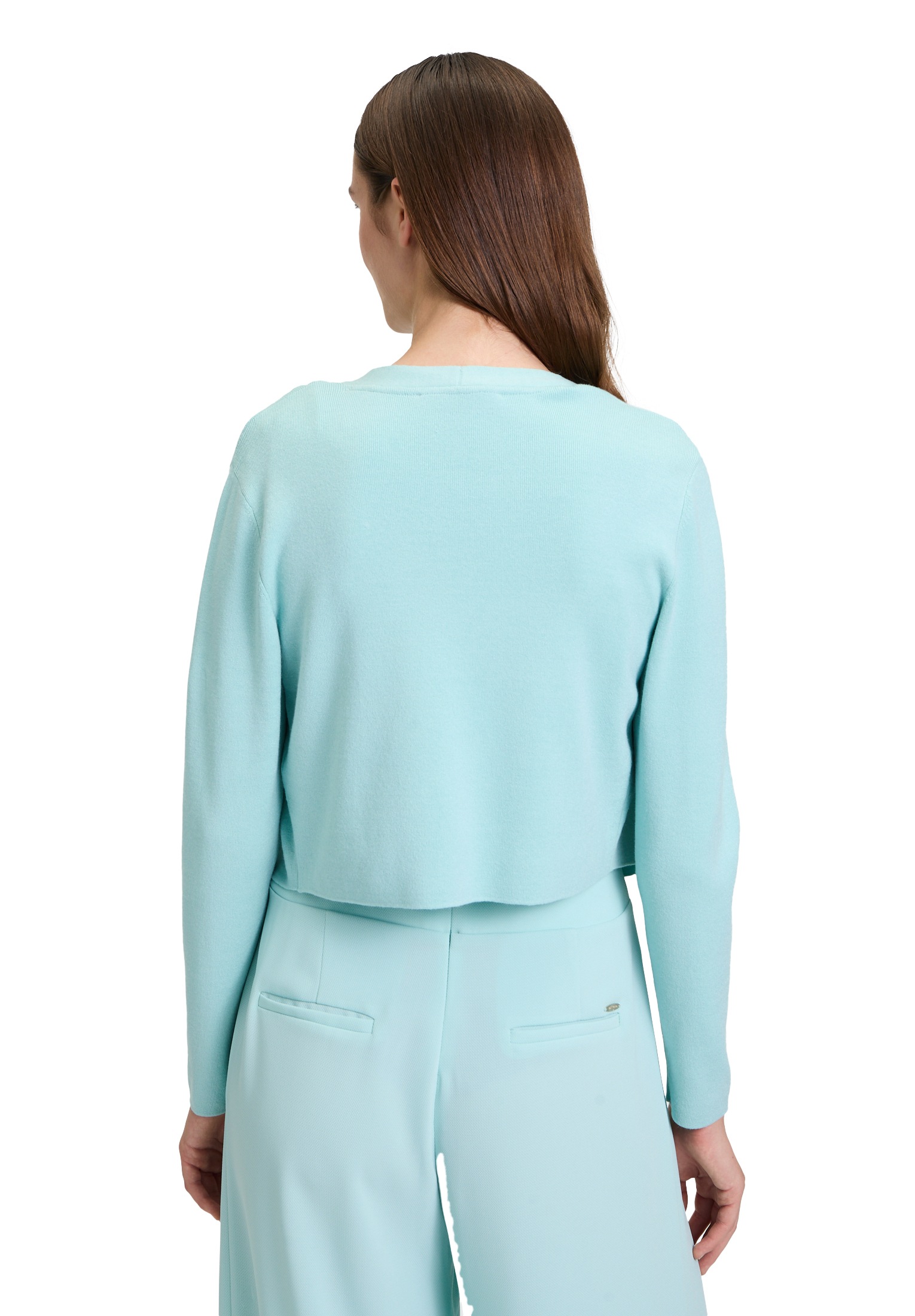 Betty&Co Strickjacke »Feinstrickjacke ohne Verschluss«