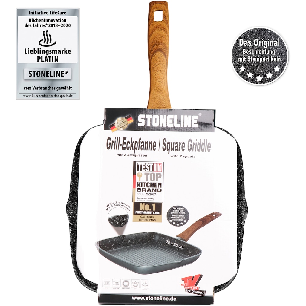 STONELINE Grillpfanne »Back to Nature«, Aluminium