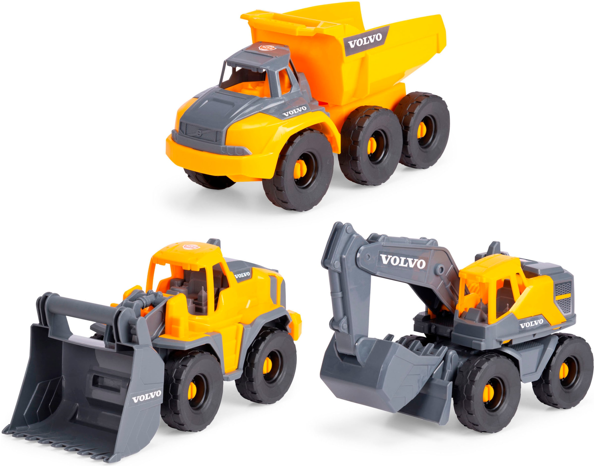 Dickie Toys Spielzeug-Baumaschine »Volvo Tough Work Force«
