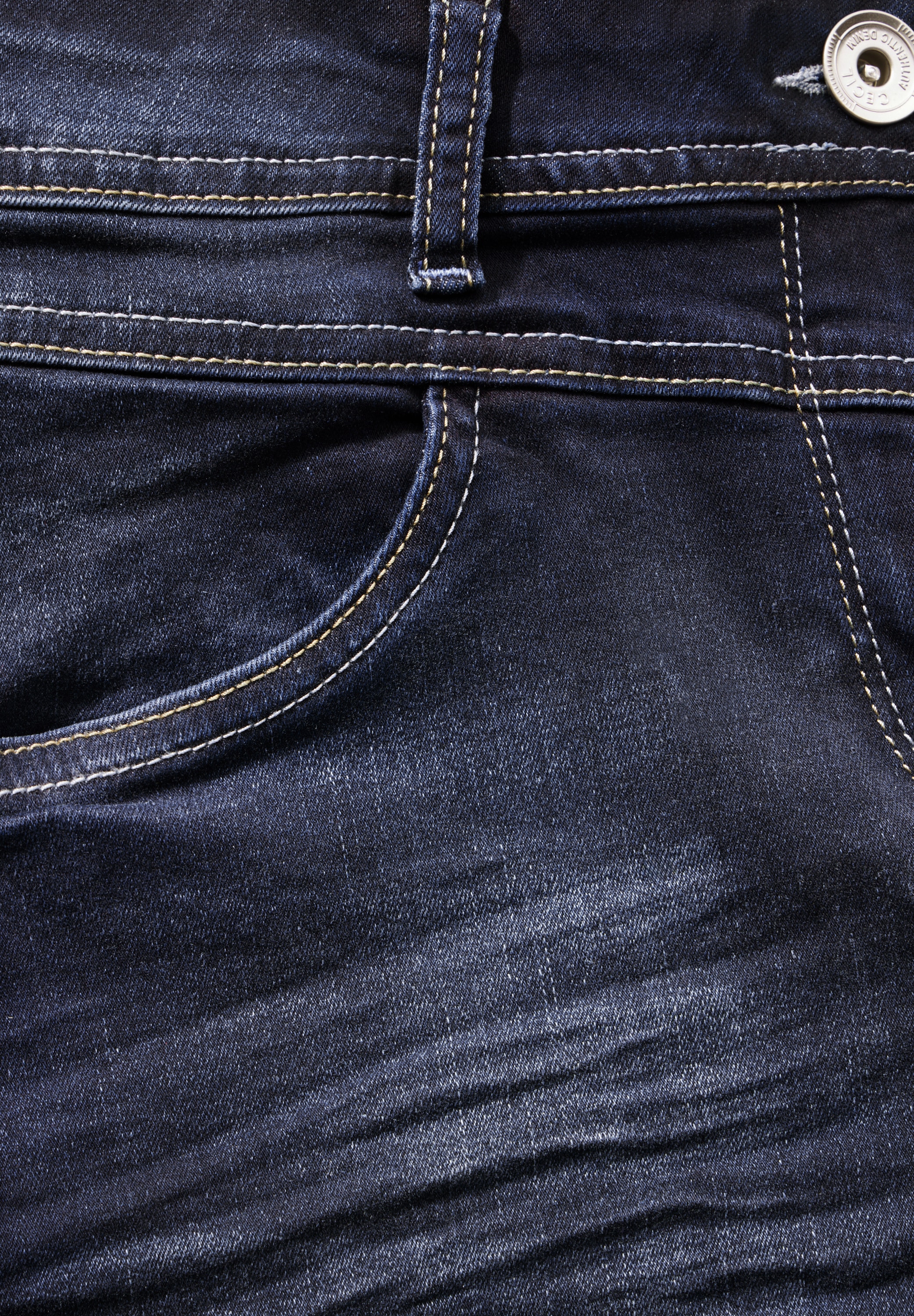 Cecil Slim-fit-Jeans »Style Toronto«, im eleganten Look