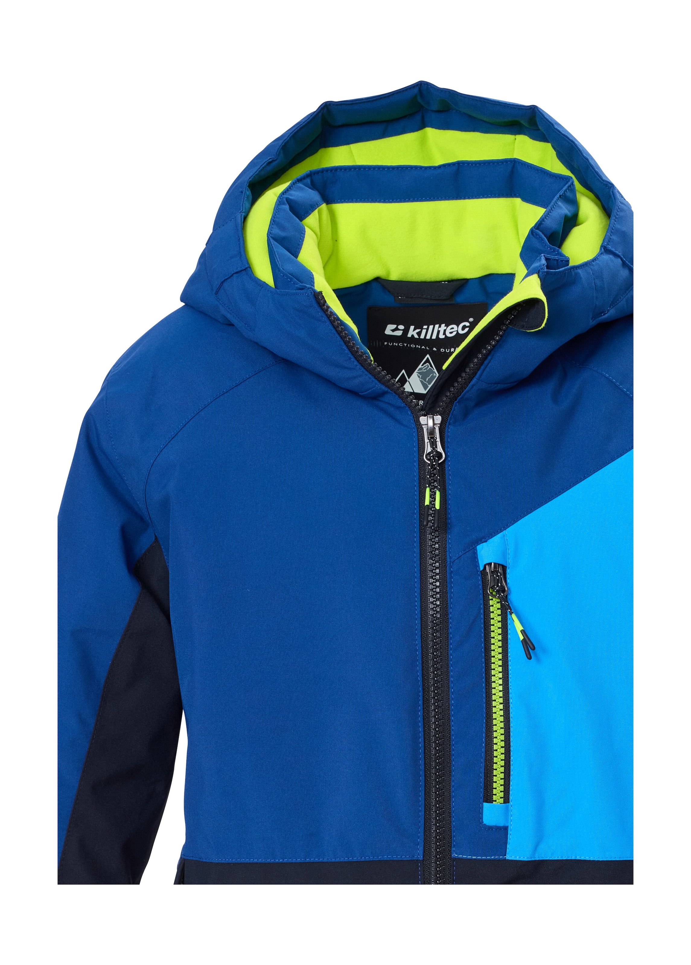 Killtec Skijacke »KSW 206 BYS SKI JCKT« Wind- und wasserdichte Kinderjacke, atmungsaktiv, verstellbar