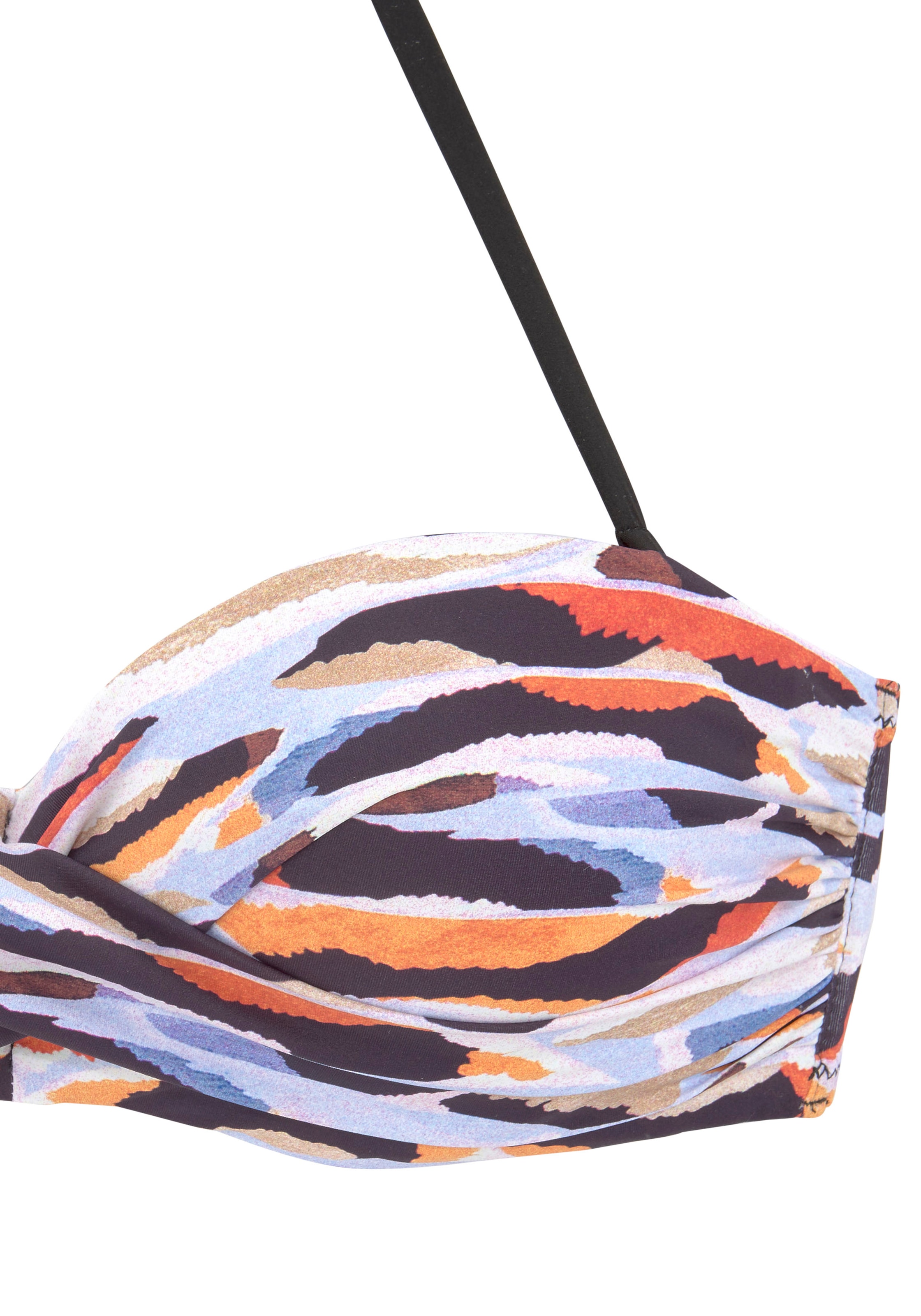 LASCANA Bügel-Bandeau-Bikini, mit modischen Design