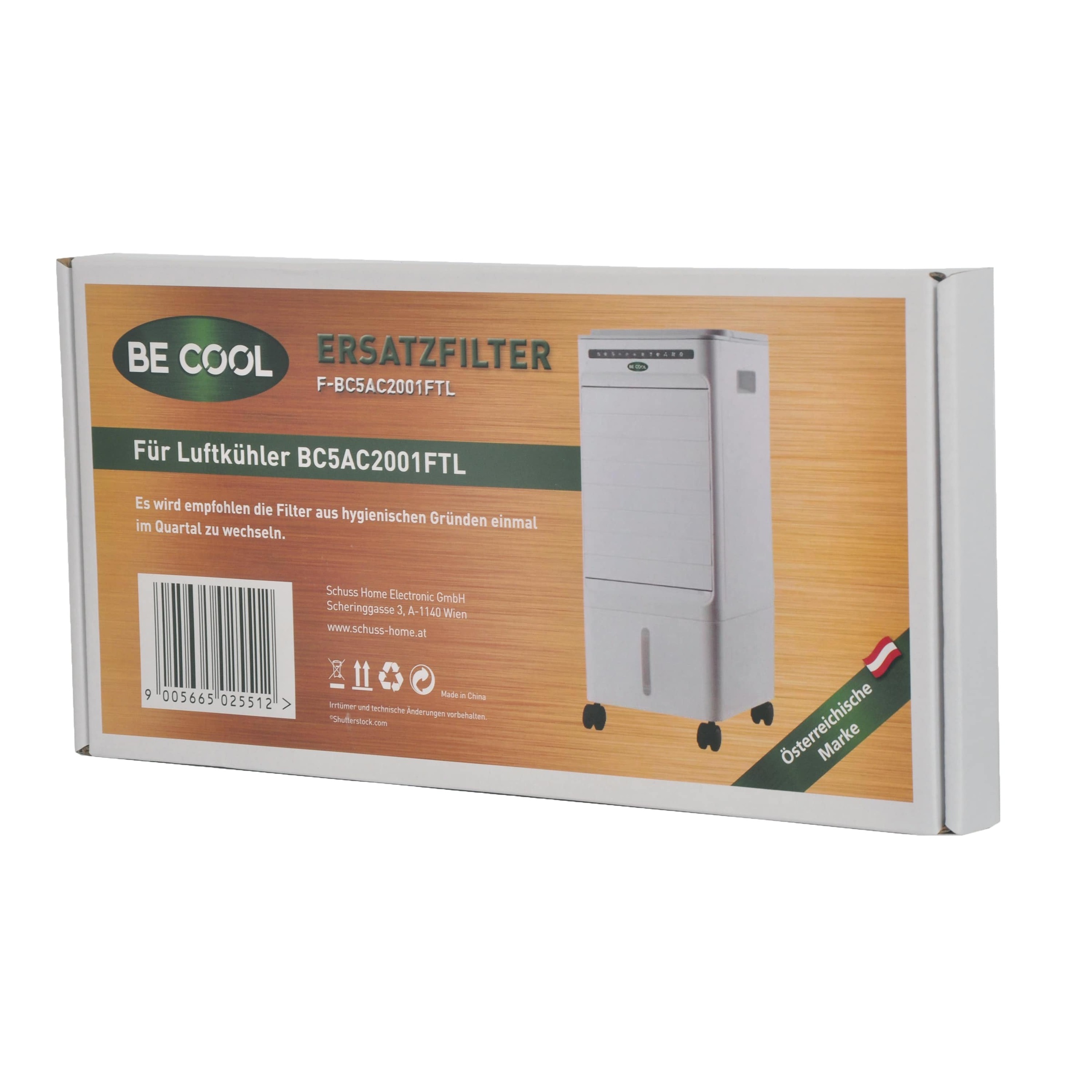 be cool Ersatzfilter »BC5AC2001FTL«