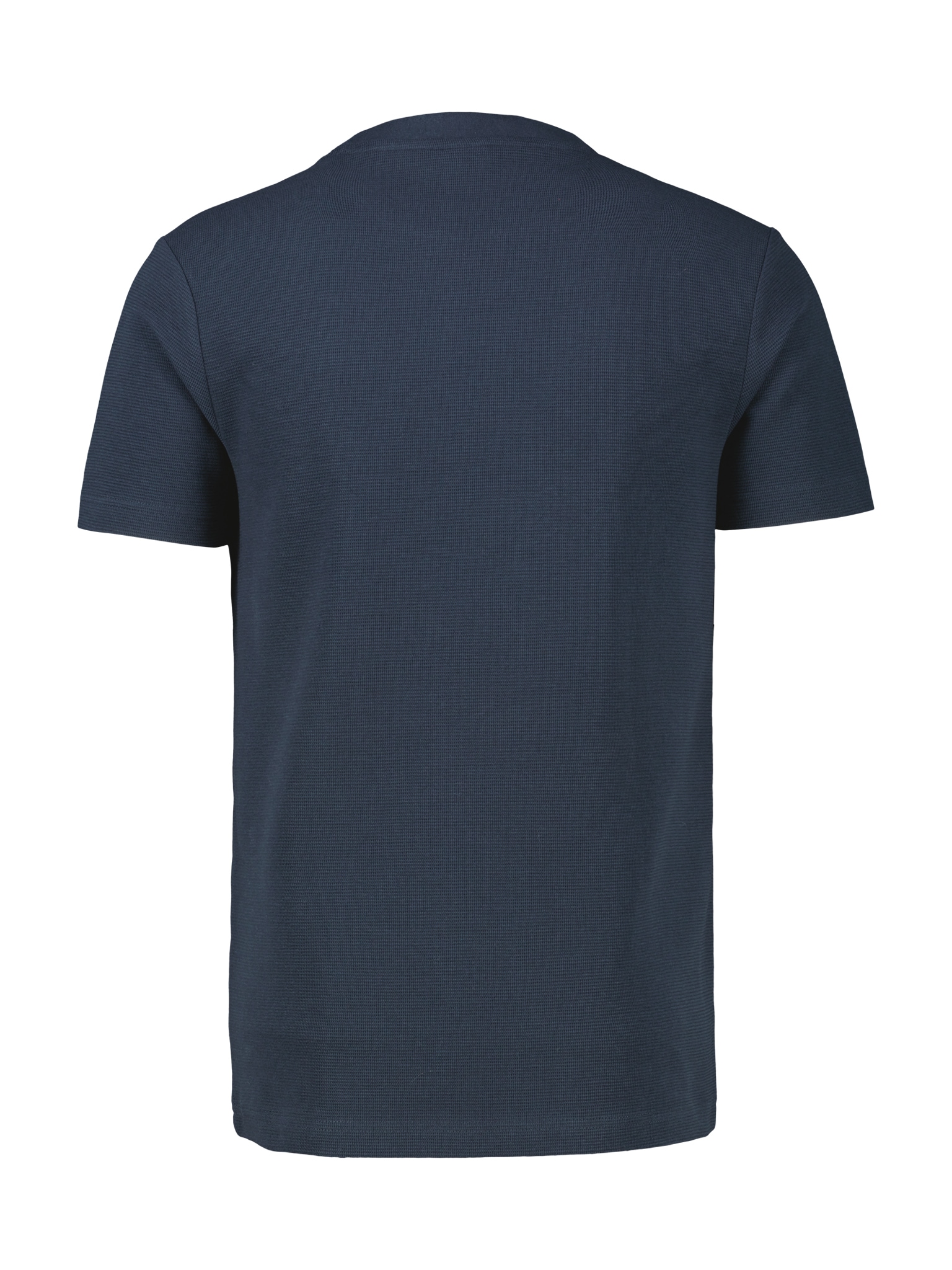 LERROS T-Shirt, in Waffel-Piqué und mit Logo-Badge