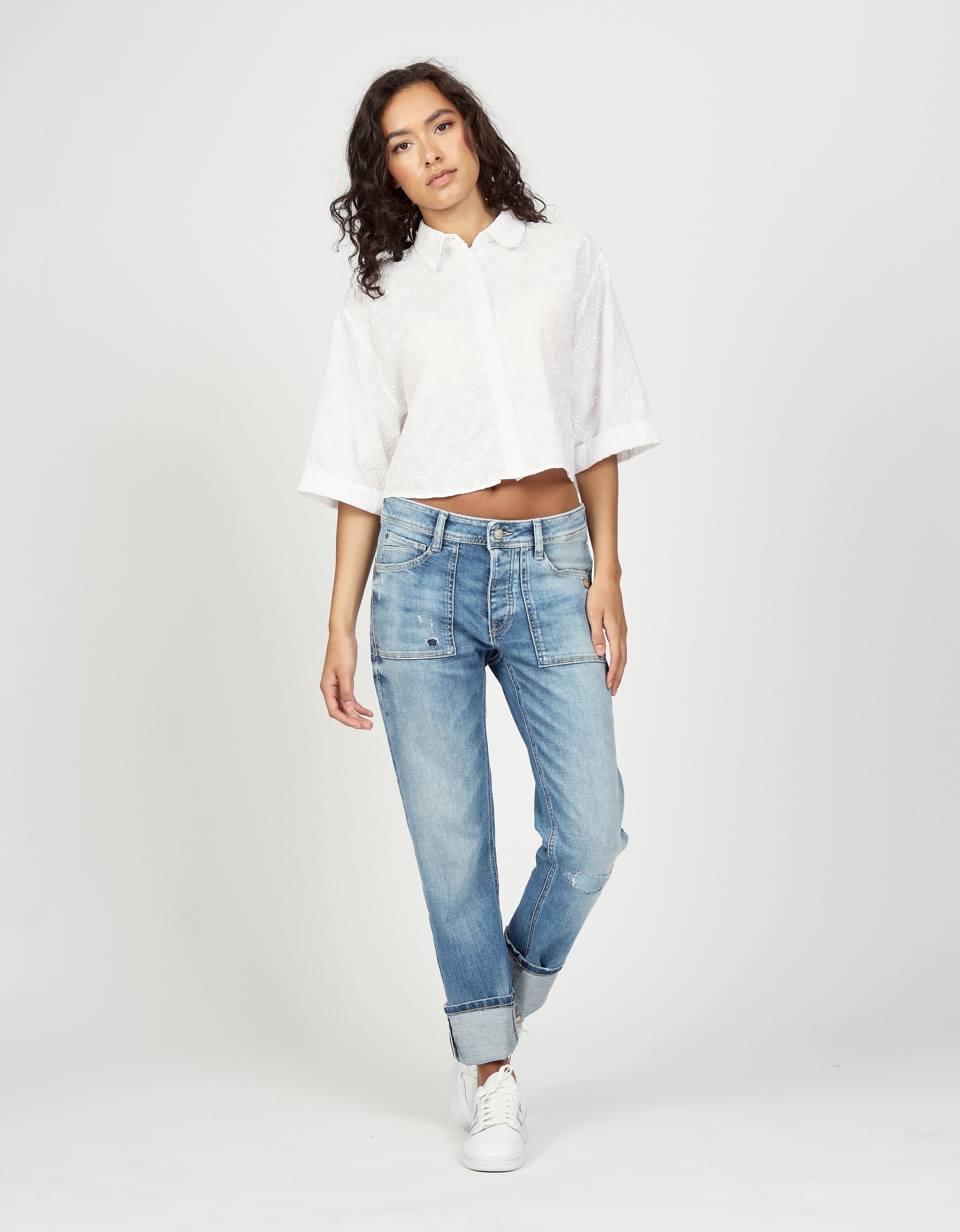 GANG Boyfriend-Jeans »94NICA WORKER«