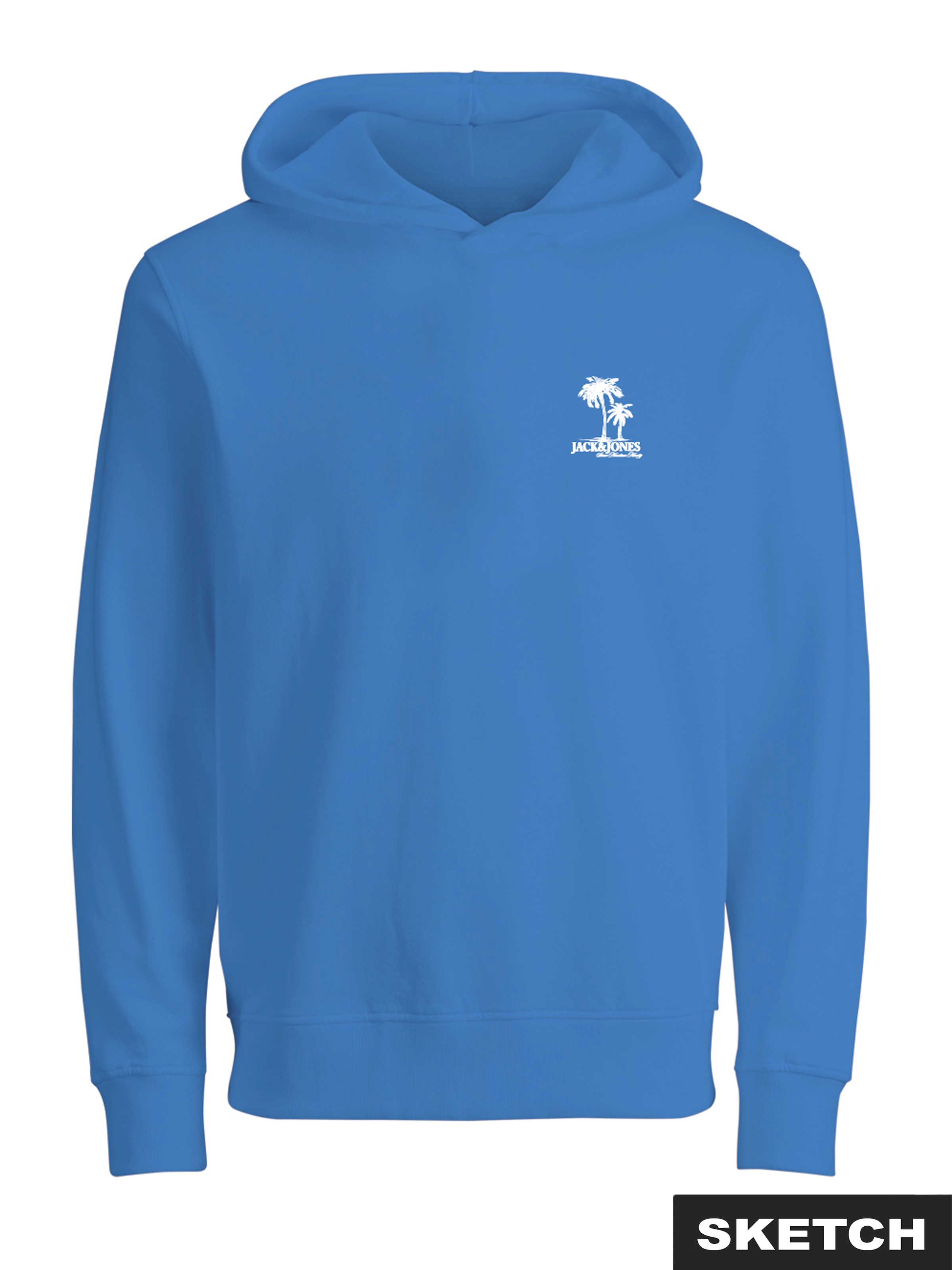 Jack & Jones Junior Kapuzensweatshirt »JORAFA CHEST SWEAT HOOD JNR«
