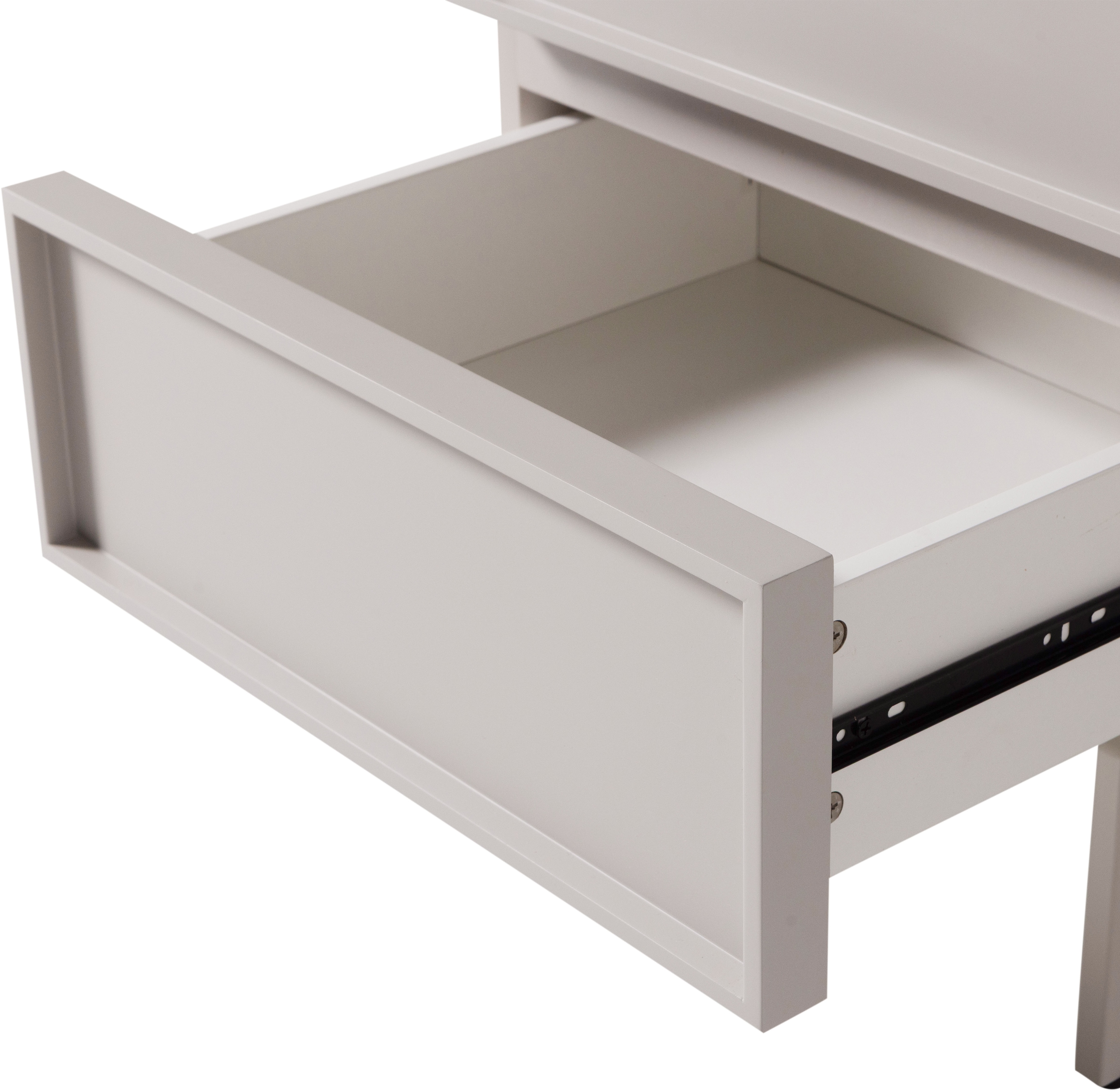 WOOOD Nachtkommode »Tours mit kompakter Ausführung und Melamin-MDF B 45 x T 42 x H 51 cm« Schmutzabweisende Oberfläche, Tragkraft Deckplatte 50 kg