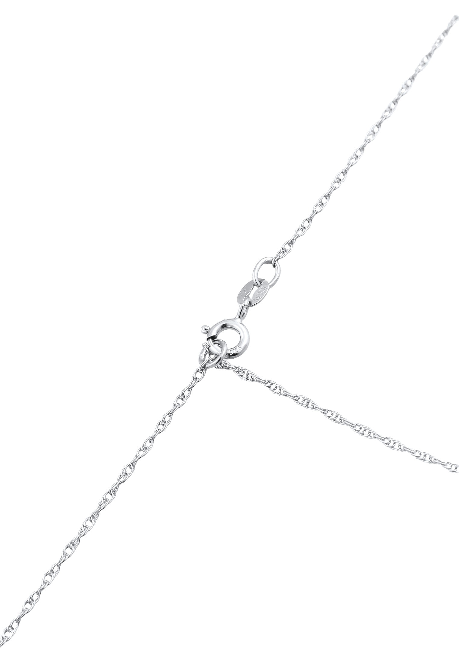 Elli Y-Kette »Halskette Y-Kette Gedrehte Kettenglieder 925 Sterling Silber«