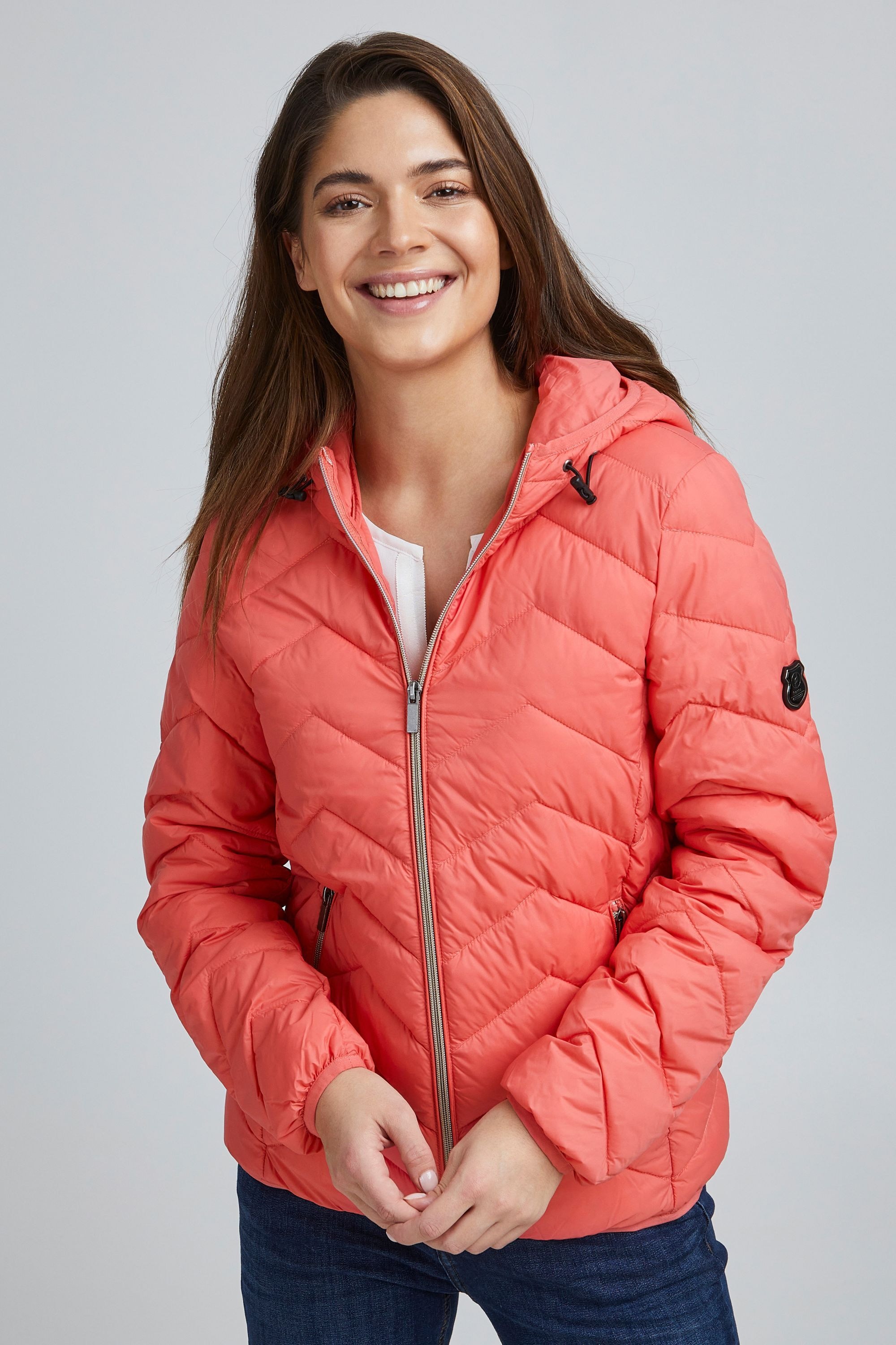 fransa Steppjacke »Steppjacke FRBapadding«, mit Kapuze